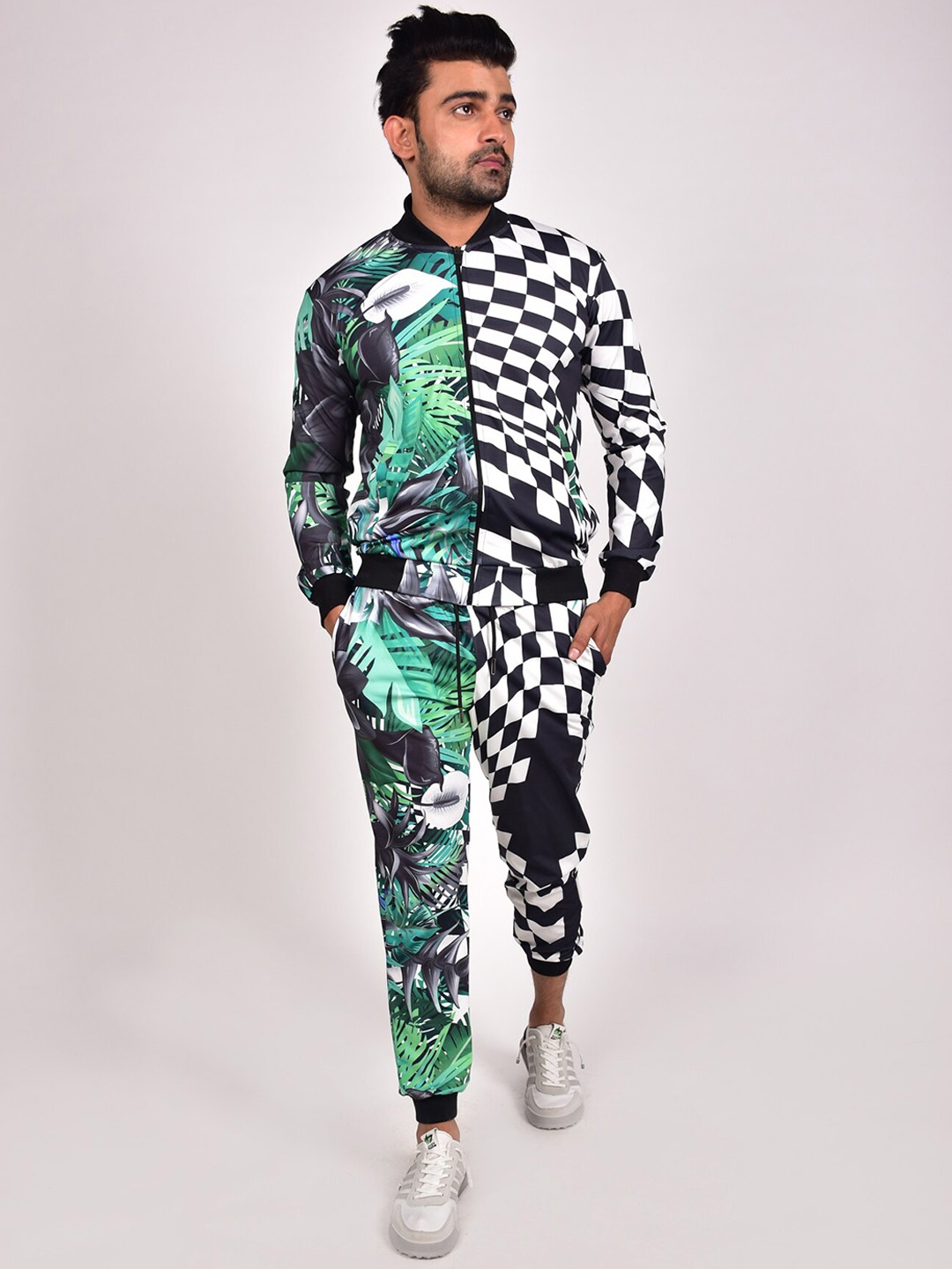 

Rajoria Instyle Men Digital Printed Tracksuits, Black