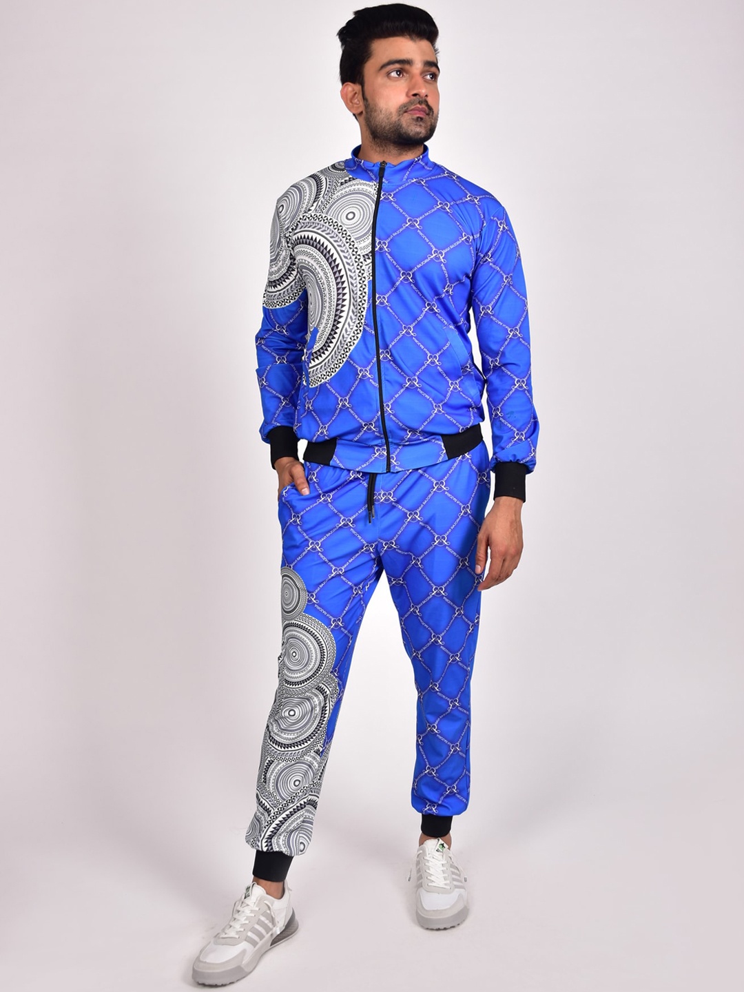 

Rajoria Instyle Men Digital Printed Tracksuits, Blue