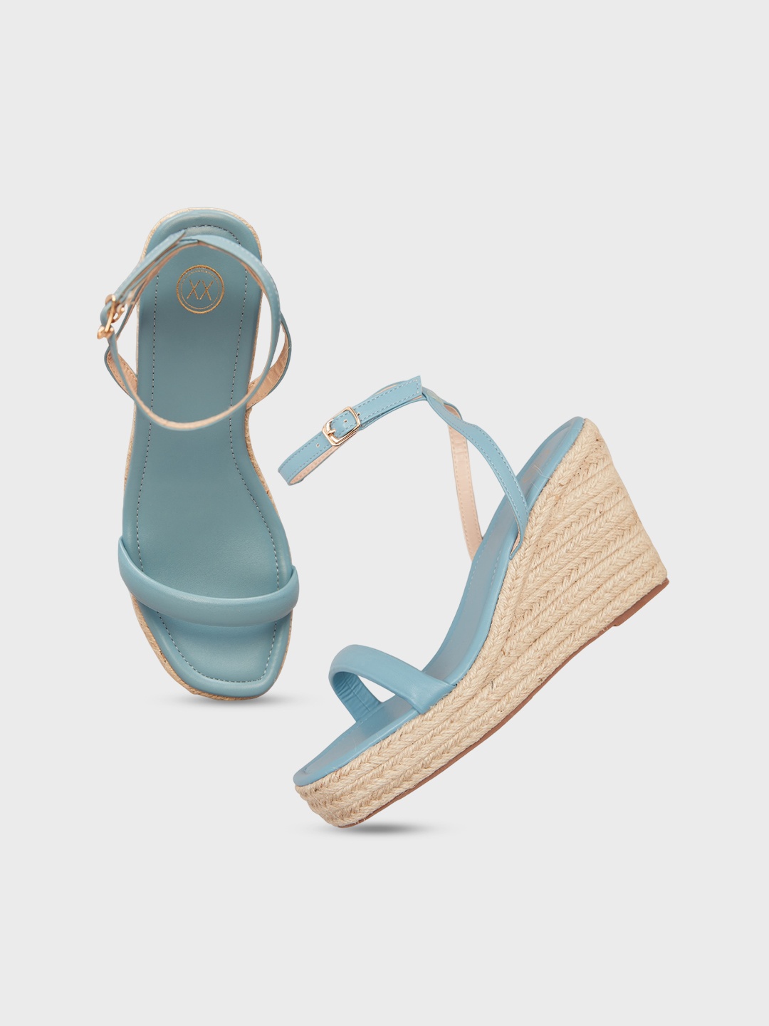 

20Dresses Open Toe Wedge Heels, Blue