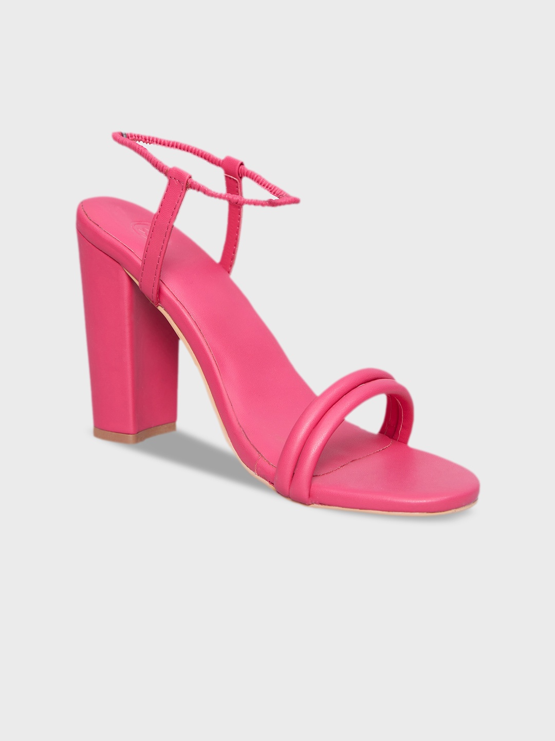 

20Dresses Open Toe Block Heels, Pink