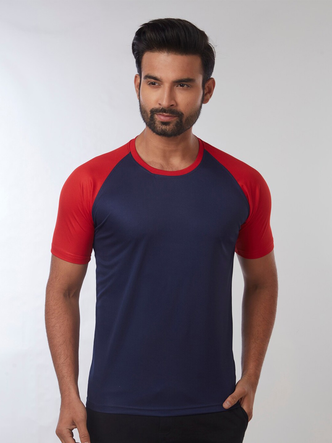 

Blacksmith Men Moisture Wicking Sports T-shirt, Blue