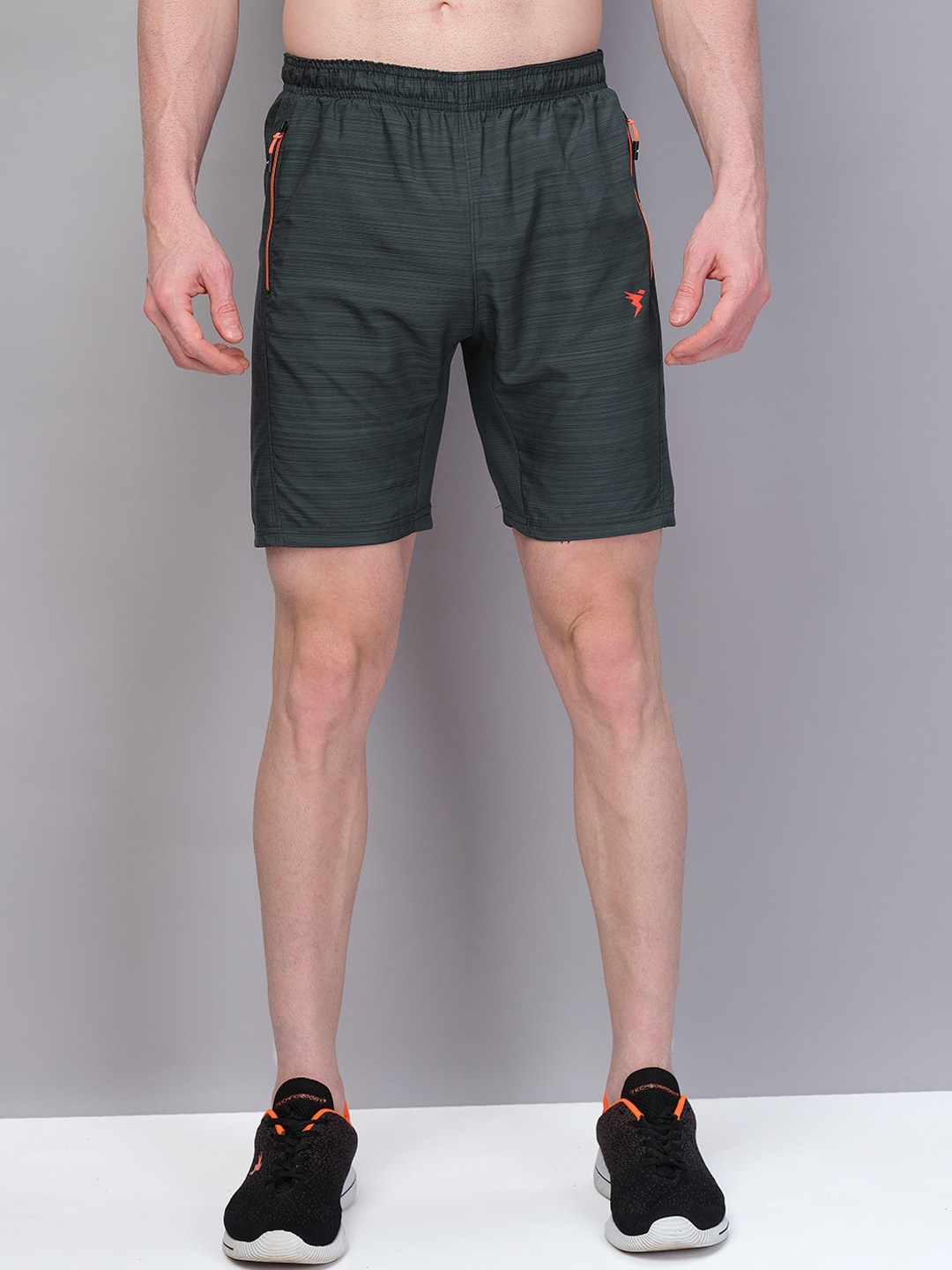 

Technosport Men Quick-Dry Antimicrobial Shorts, Fluorescent green