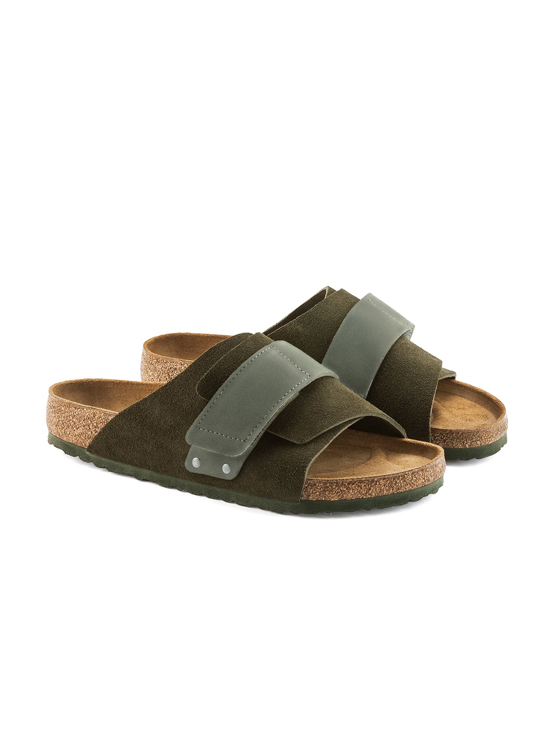 

Birkenstock Men Kyoto Regular Width Comfort Sandals, Olive