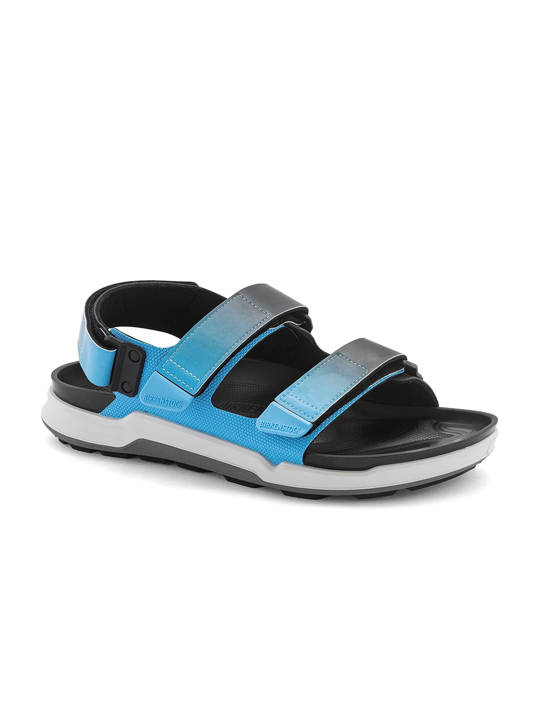 

Birkenstock Tatacoa Blau Regular Width Birko-Flor With An Ankle Strap, Blue