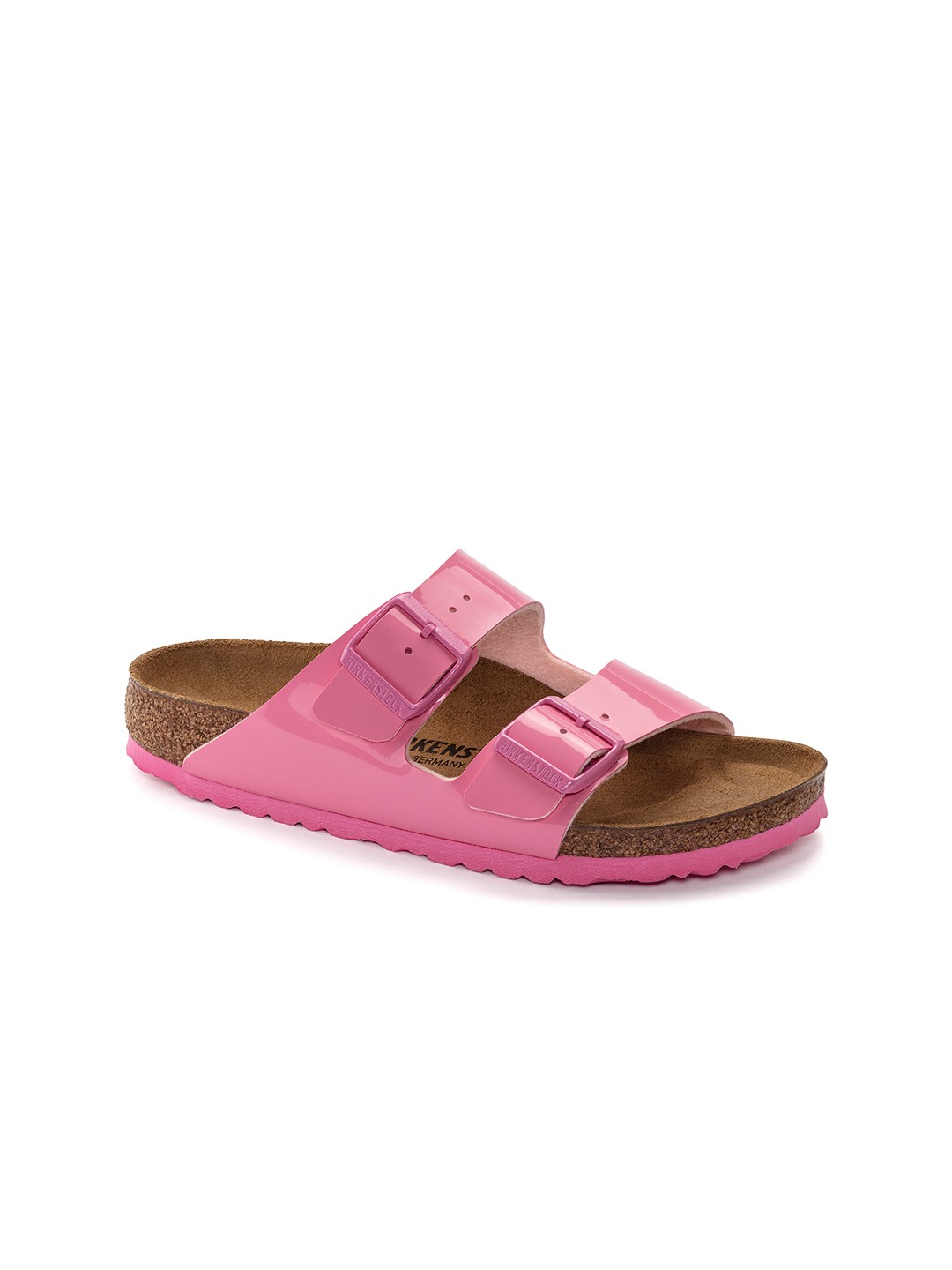 

Birkenstock Women Arizona Narrow Width Open Toe Flats, Pink