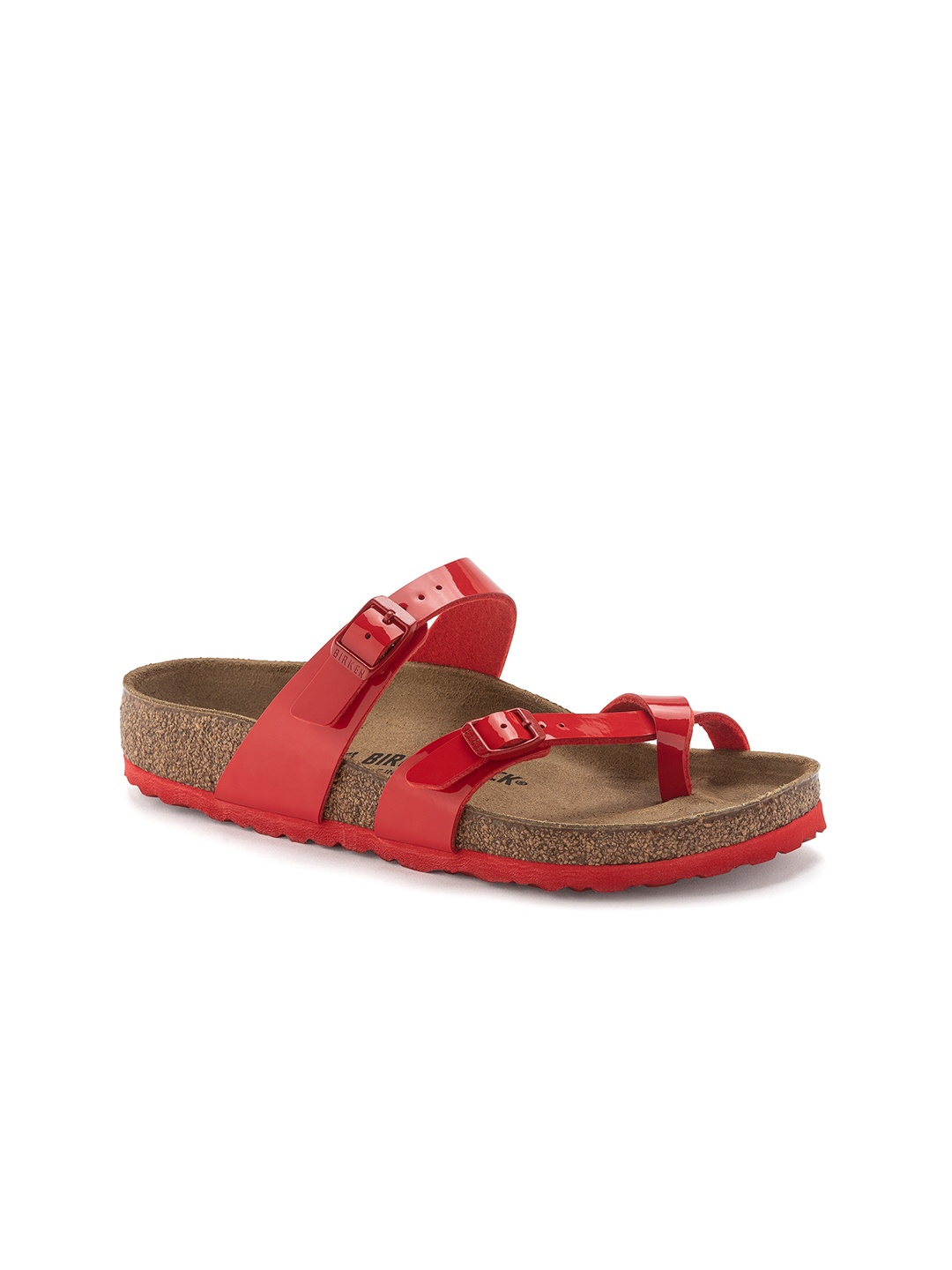 

Birkenstock Women Mayari Regular Width One Toe Flats, Red