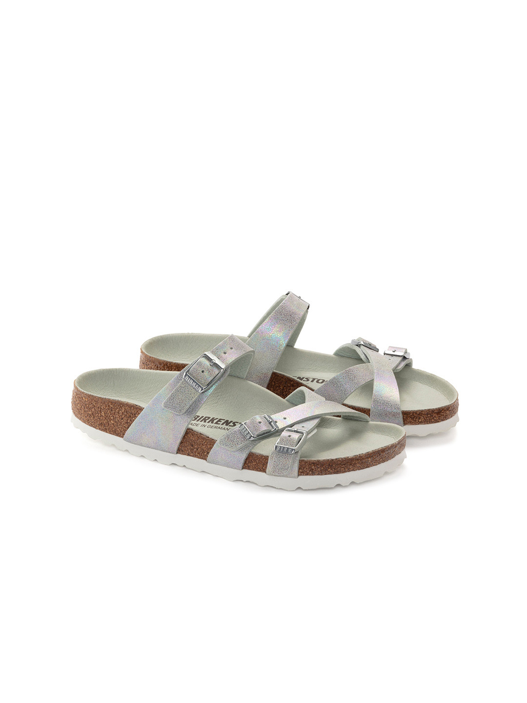 

Birkenstock Women Franca Narrow Width Open Toe Flats, Green