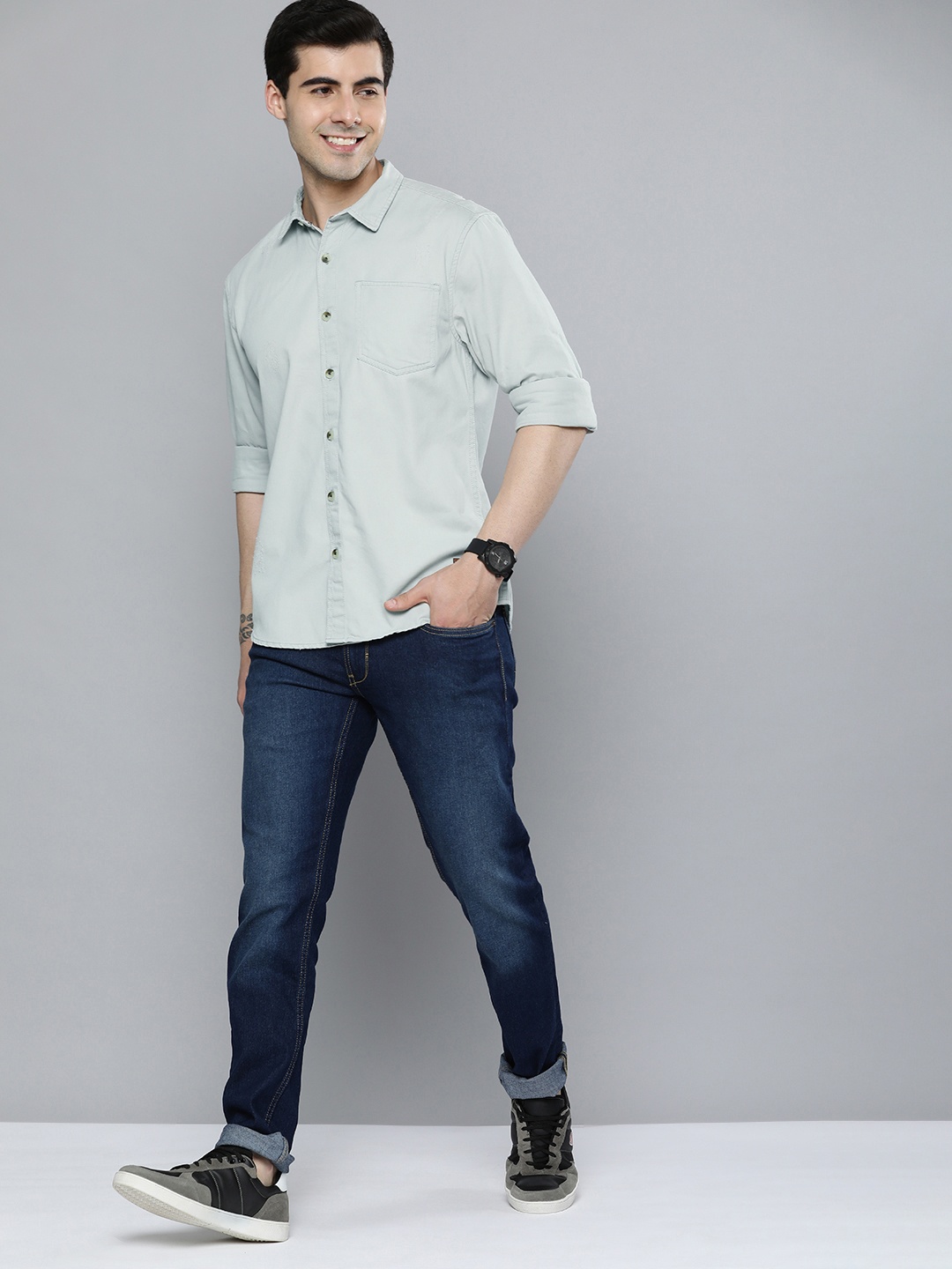 

HERE&NOW Casual Shirt, Silver