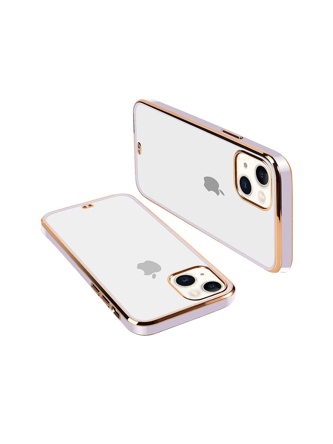 

Karwan iPhone 13 Silicone Phone Back Case, Purple