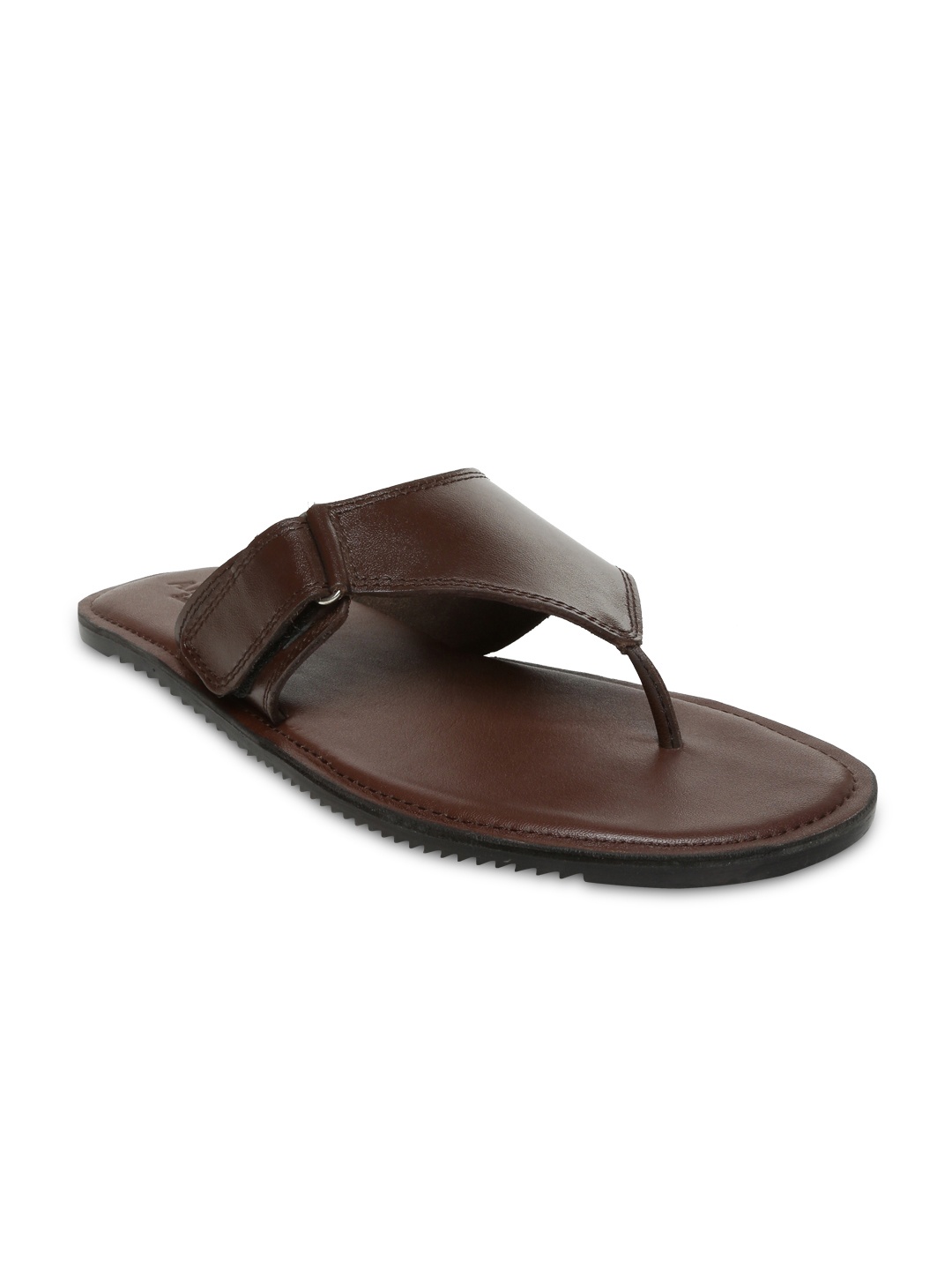 

Amster Men Brown Genuine Leather Sandals