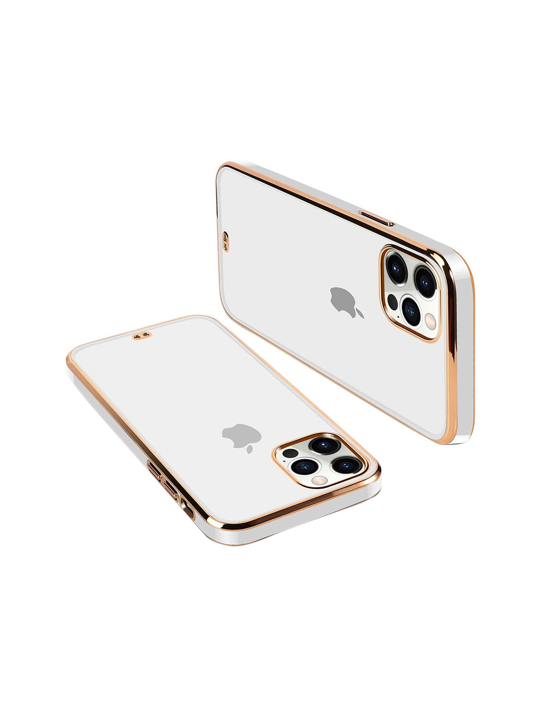 

Karwan iPhone 13 Pro Mobile Back Case, White