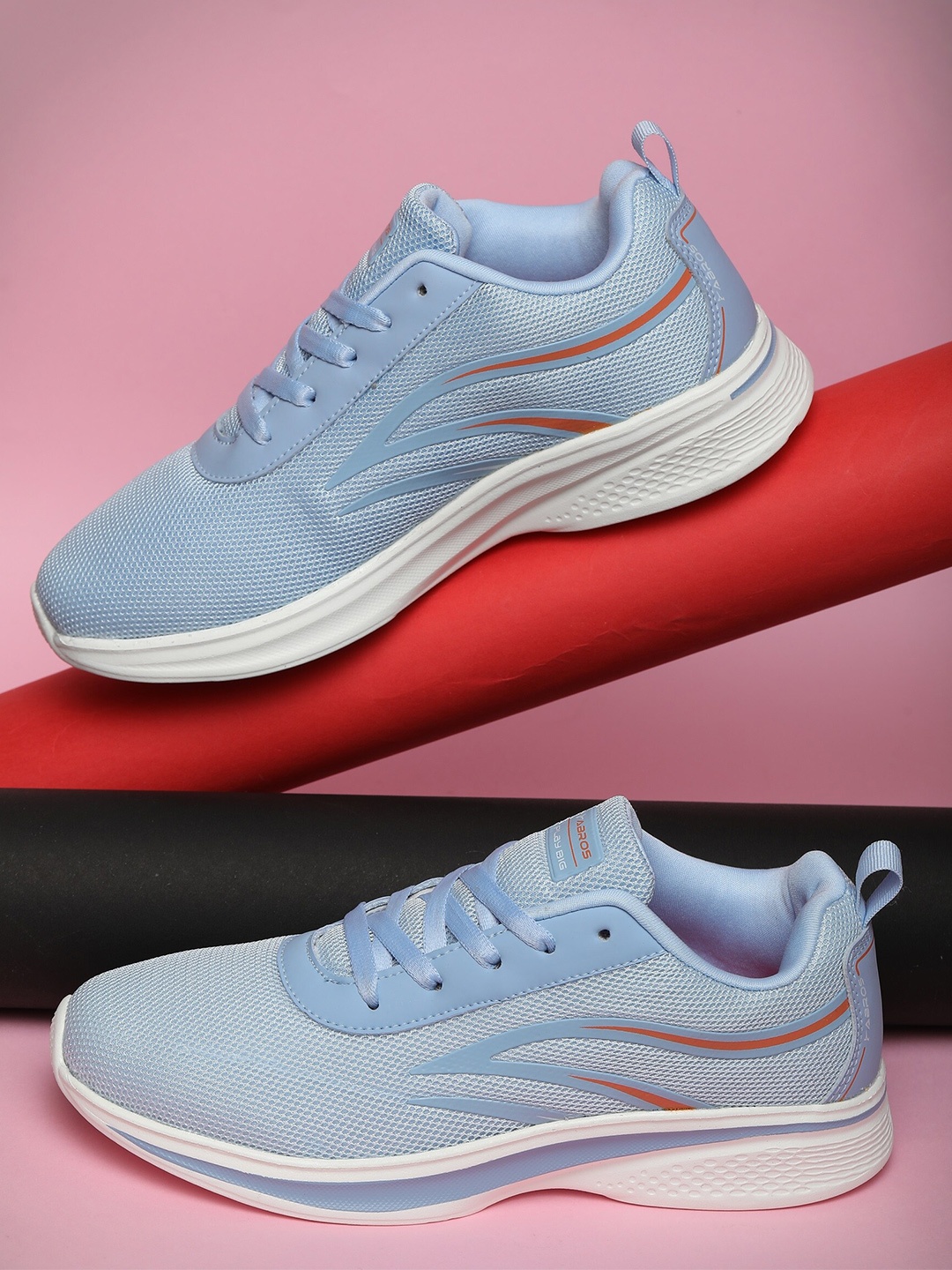 

ABROS Women Mesh Running Shoes, Blue