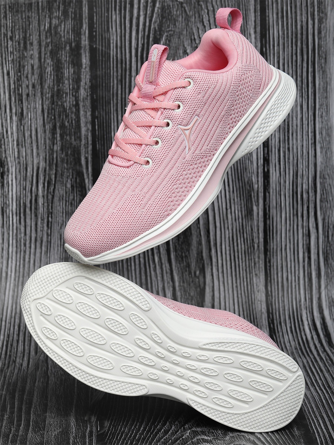 

ABROS Women Mesh Running Shoes, Pink