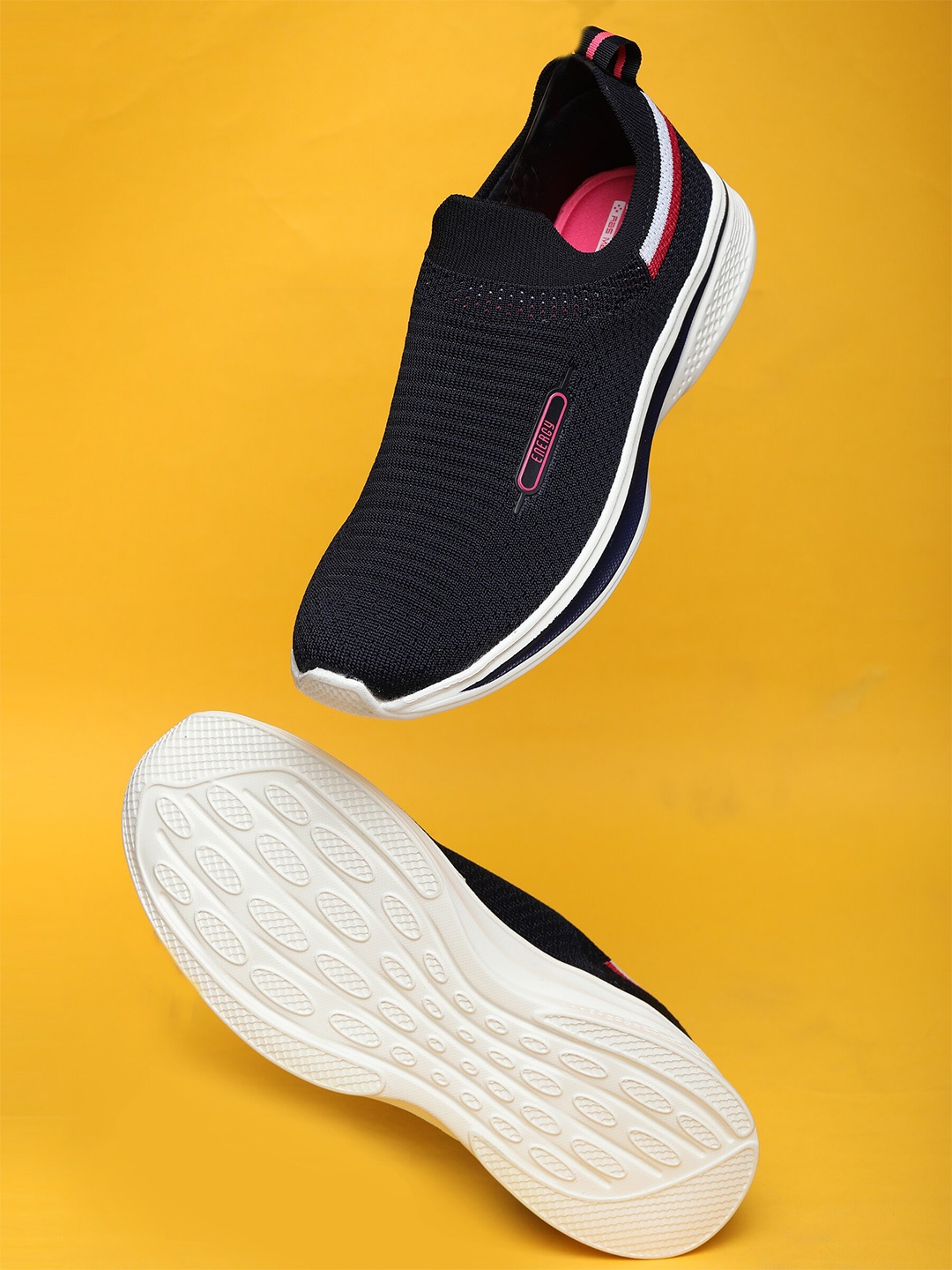 

ABROS Women Mesh Running Shoes, Navy blue