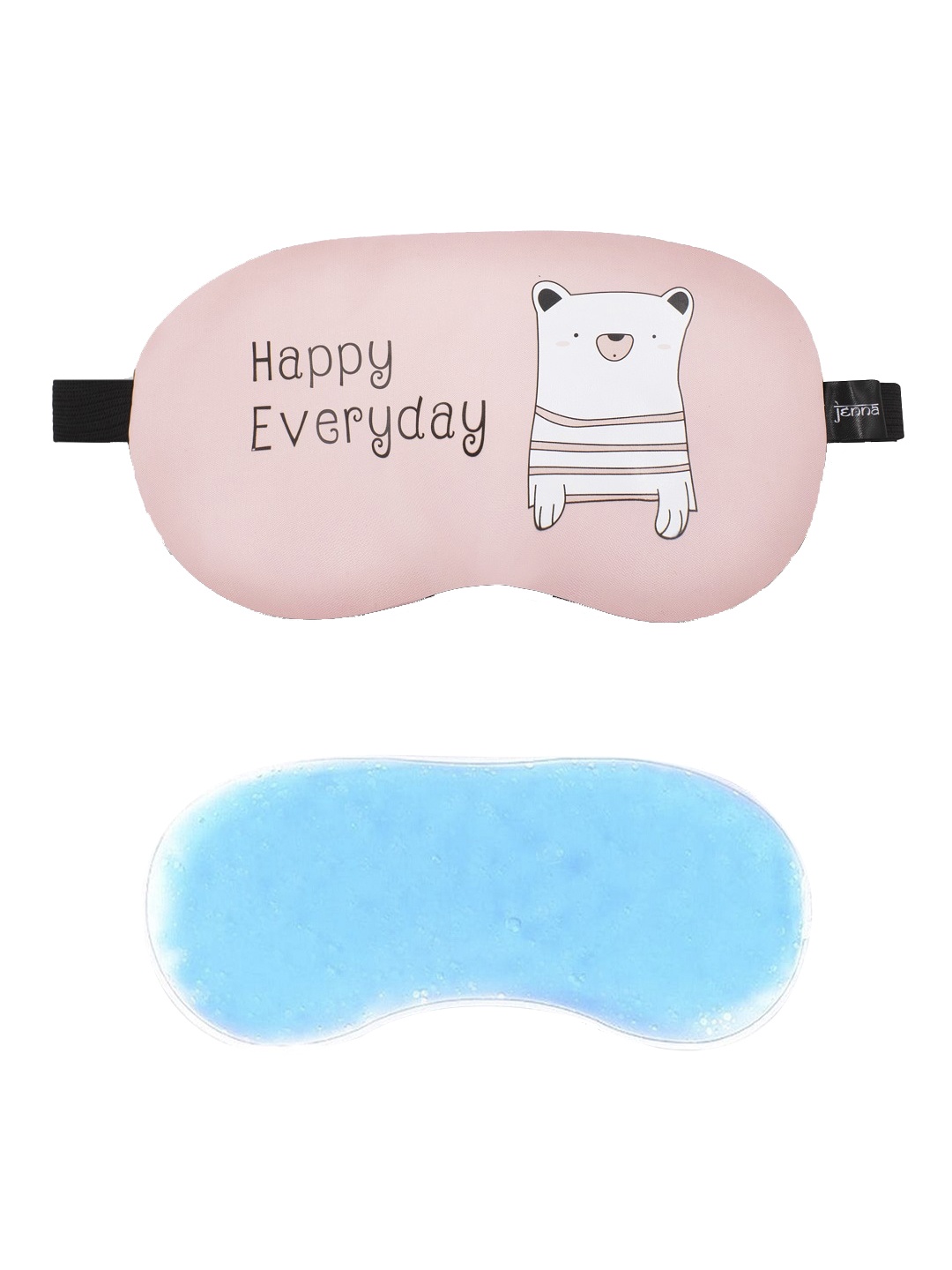 

JENNA Printed Sleeping Eye Mask, Pink