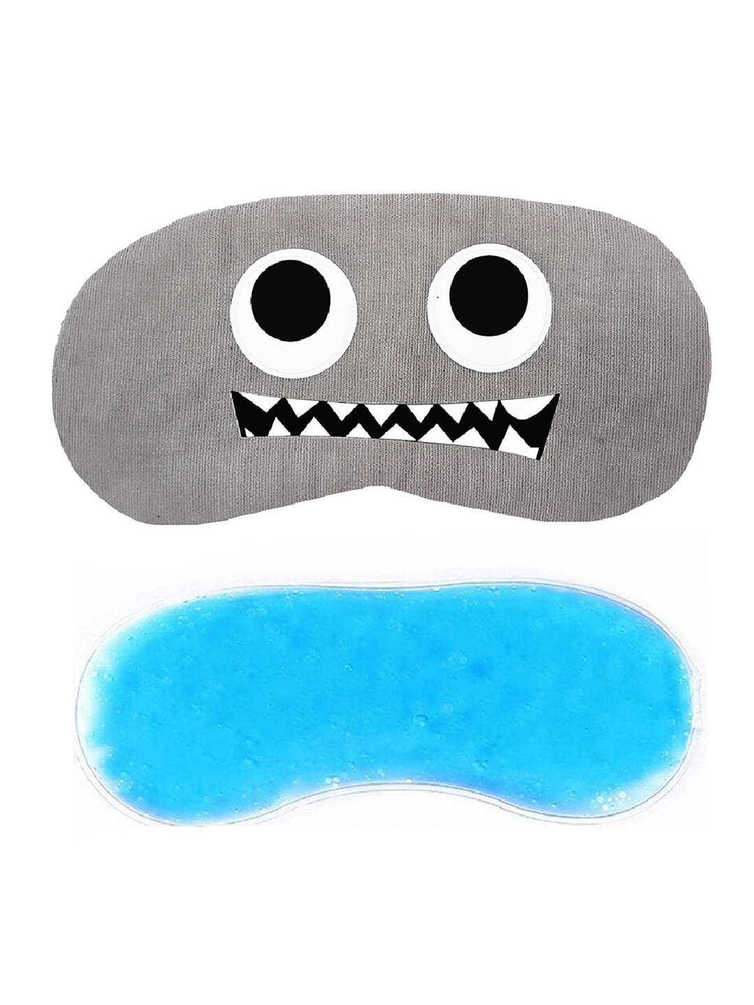 

JENNA Printed Sleeping Eye Mask With Ice Gel, Grey