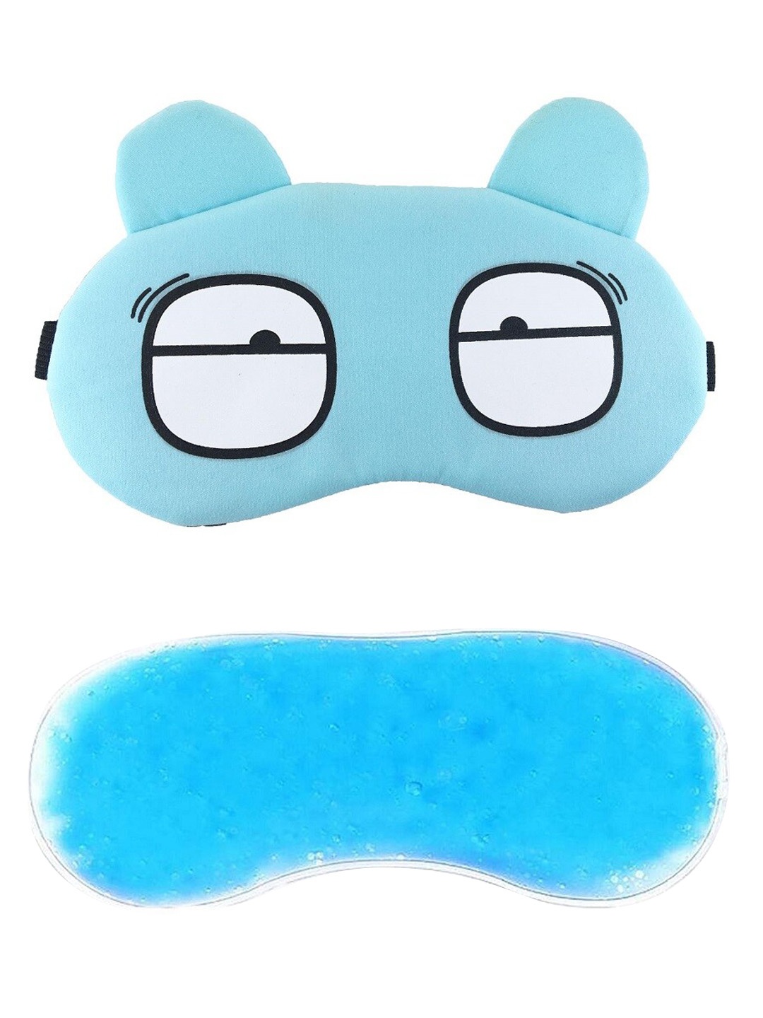 

JENNA Unisex Printed Sleeping Eye Mask, Blue