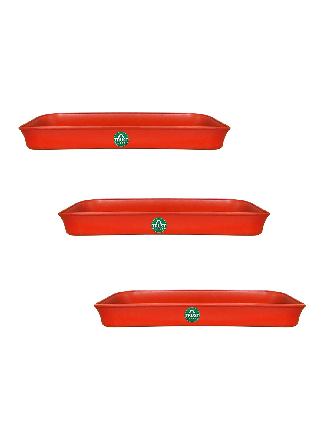 

TRUSTBASKET 3 Pcs Brown Planter Stands