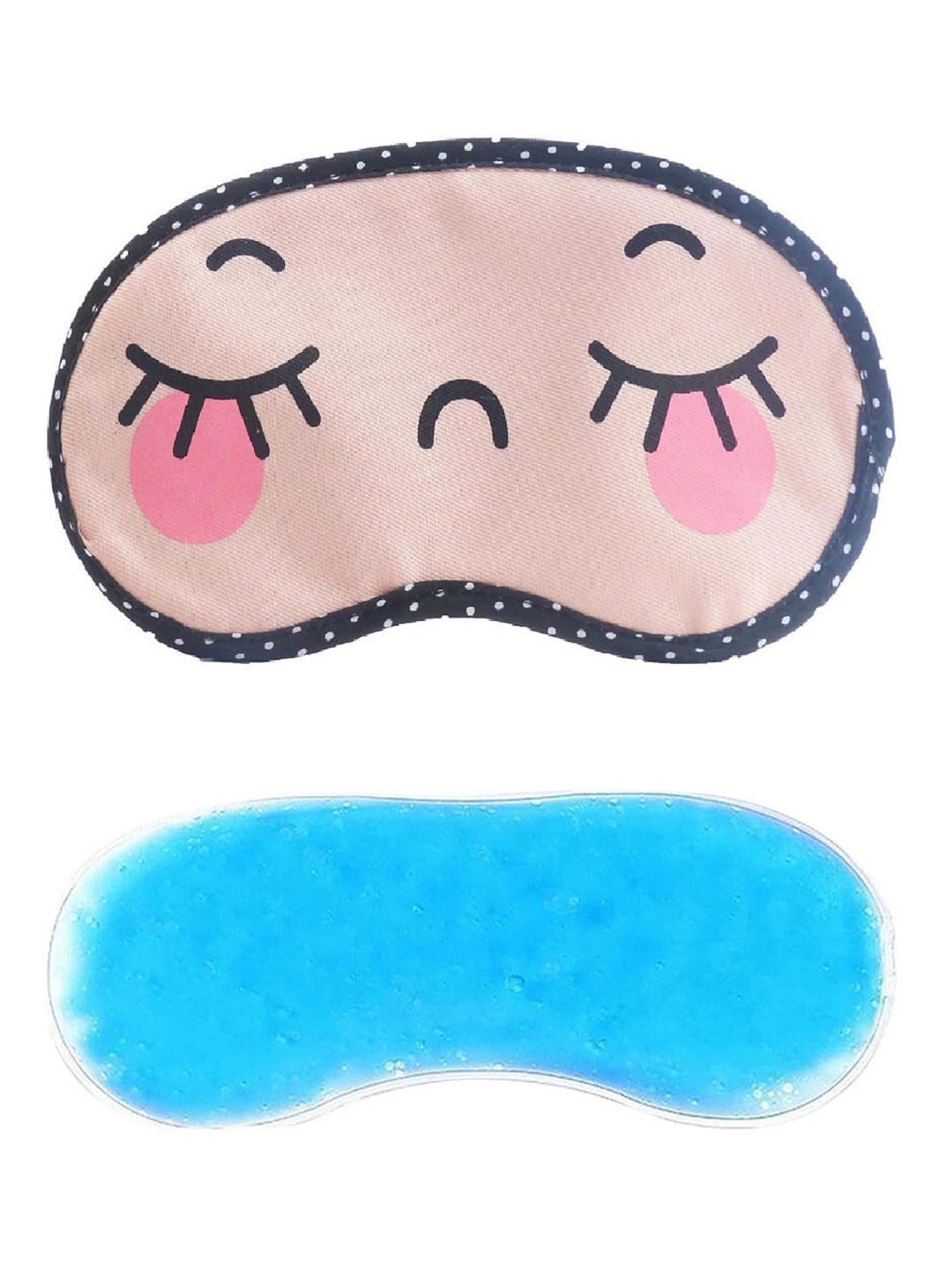 

Jenna Ice Gel Sleeping Eye Mask, Brown