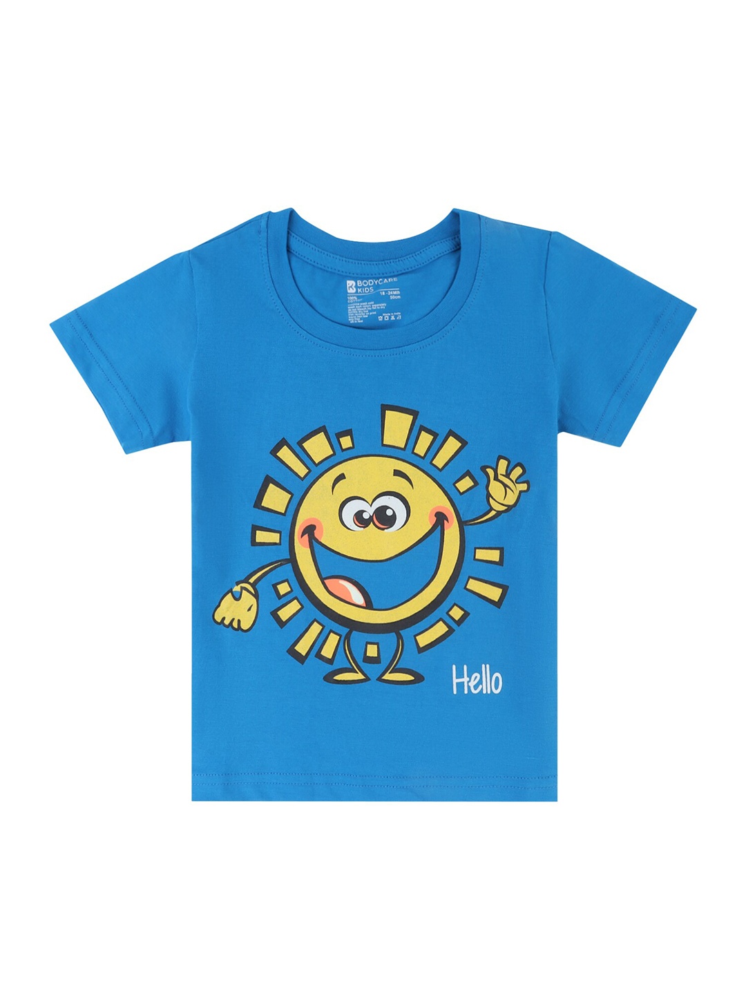 

Bodycare Kids Boys Graphic Printed Cotton T-shirt, Blue