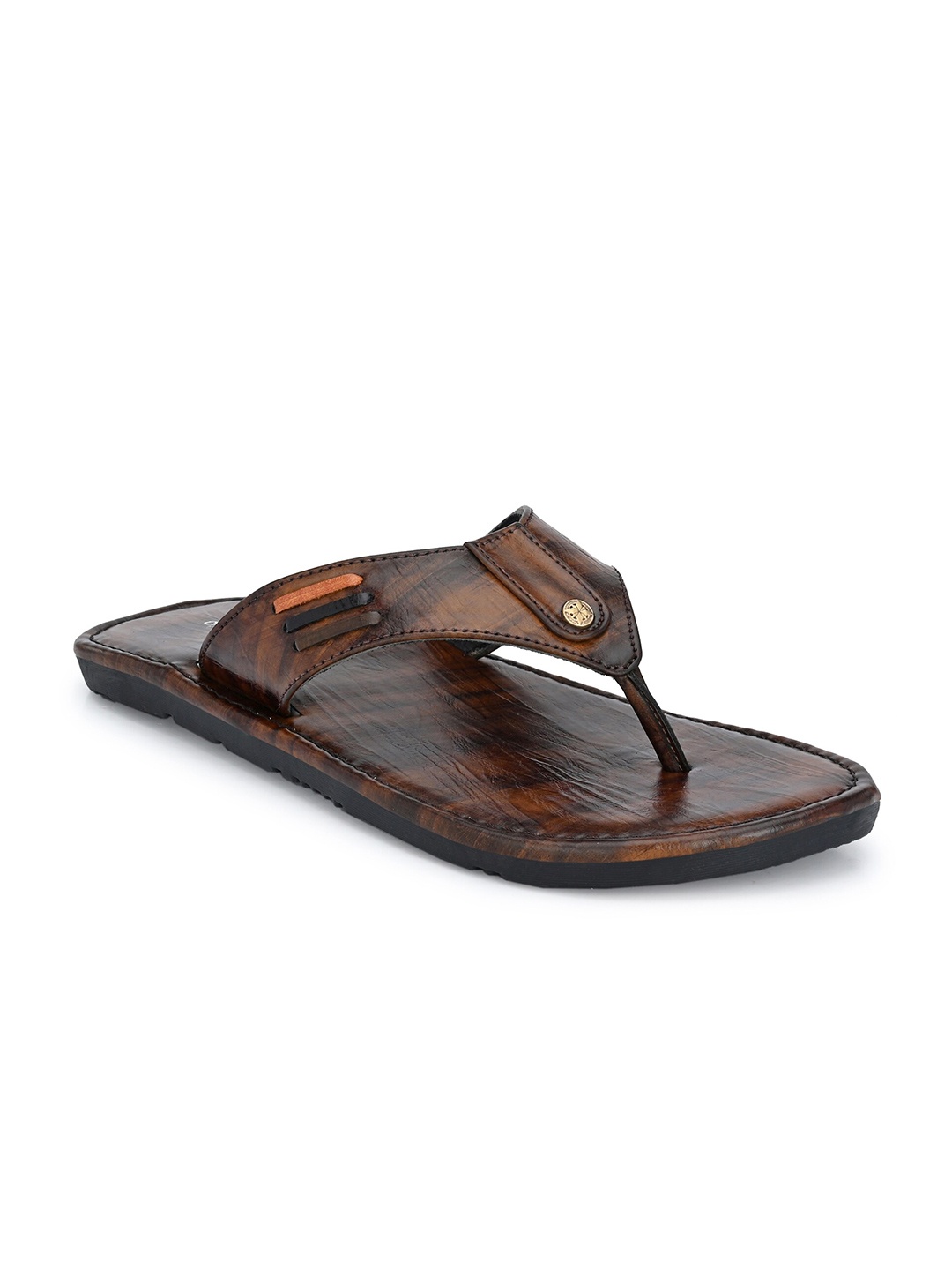 

John Karsun Men Slip-On Comfort Sandals, Brown