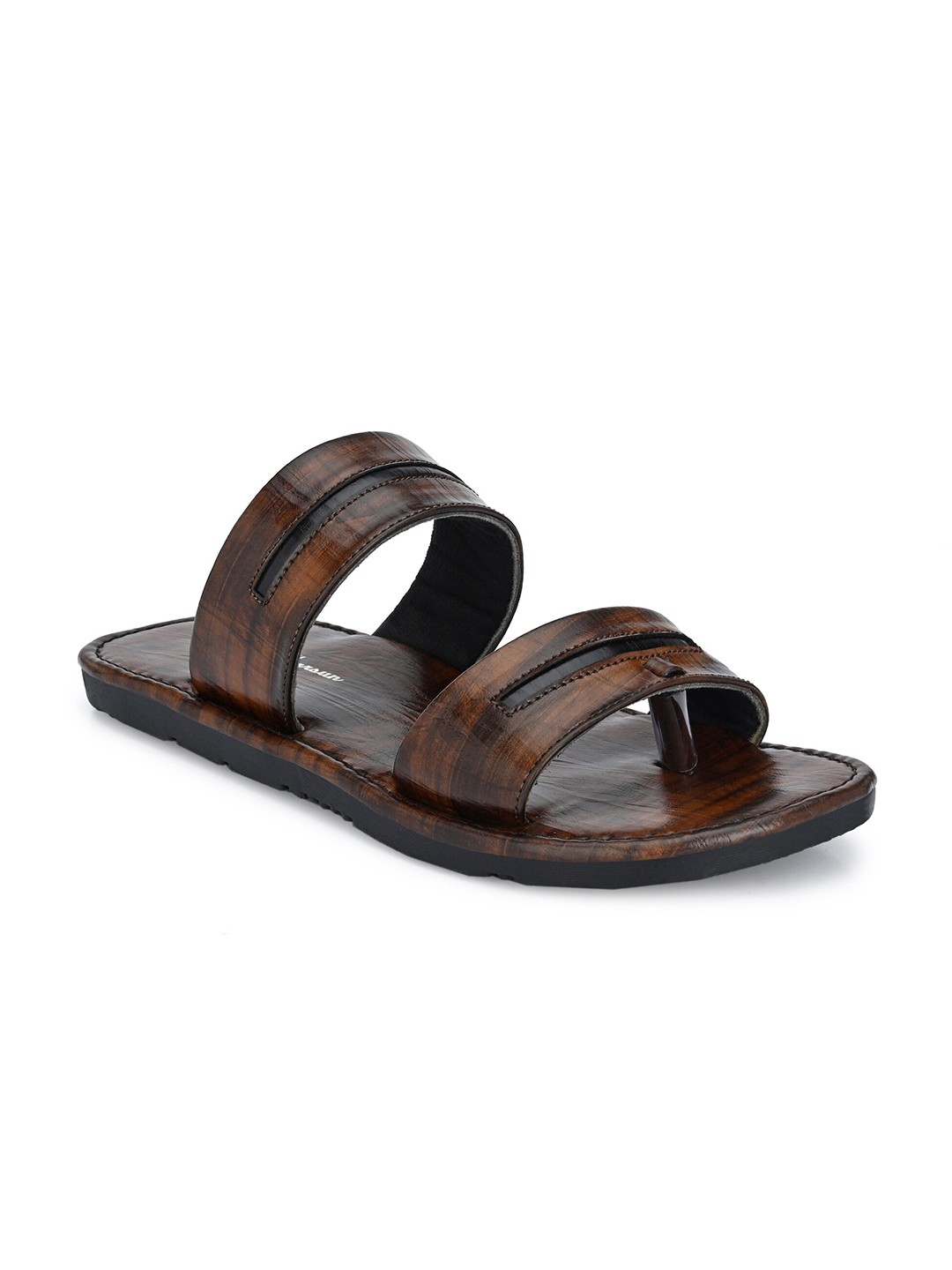

John Karsun Men Slip-On Comfort Sandals, Brown