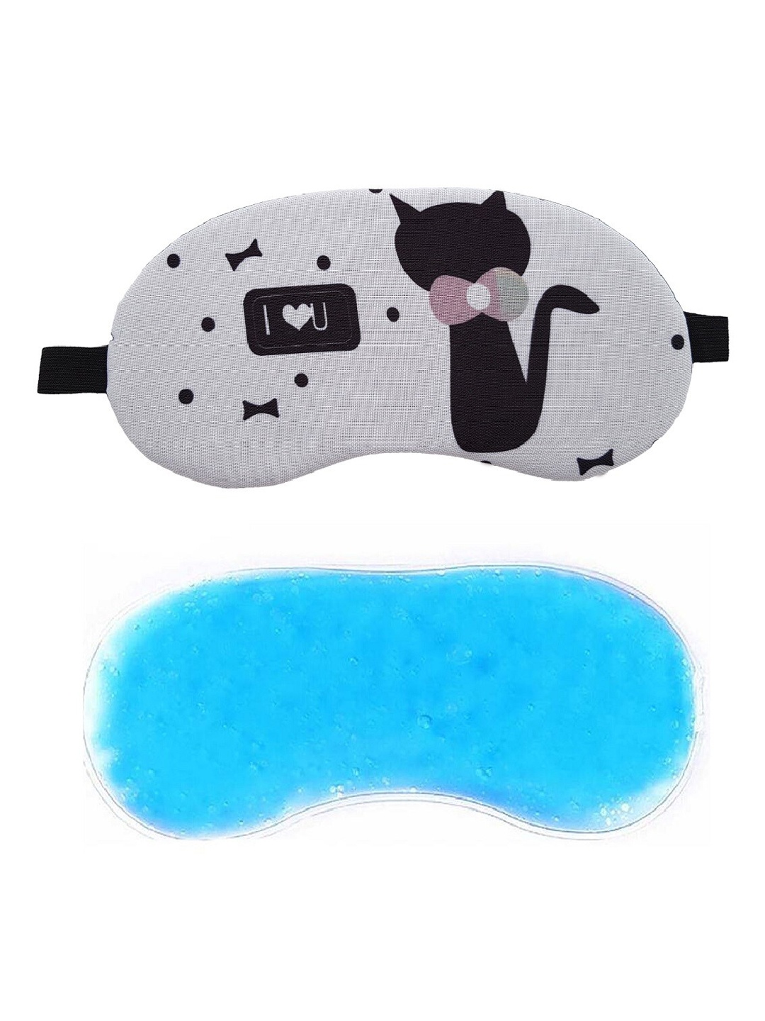 

JENNA Sleeping Eye Mask With Cooling Ice Gel, Grey