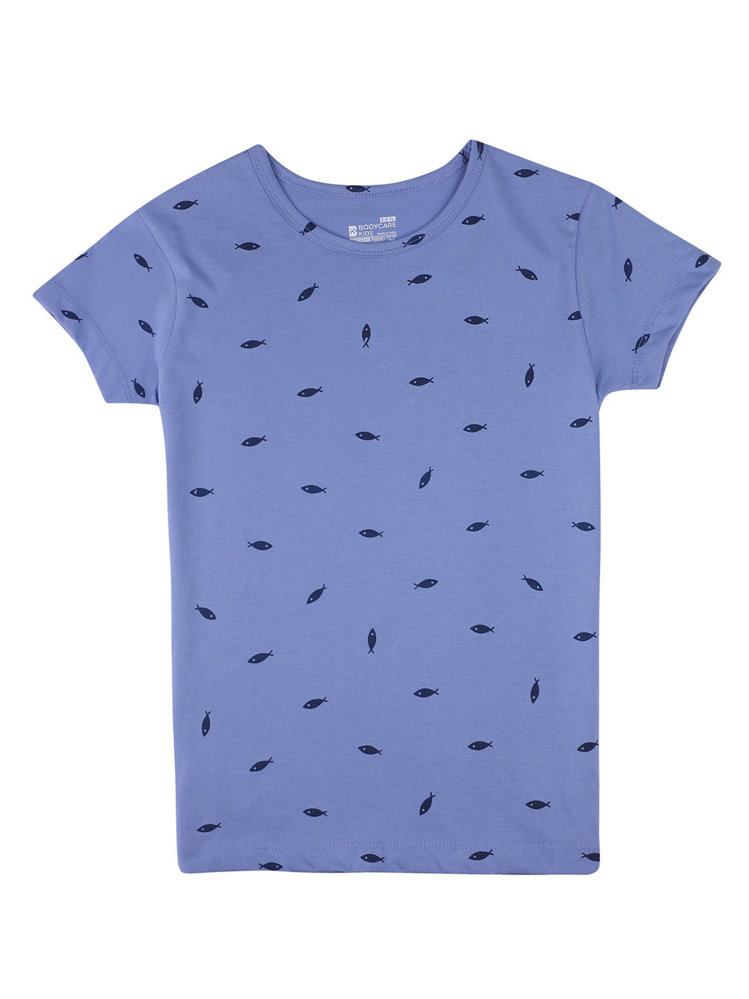 

PROTEENS Girls Printed Cotton T-shirt, Purple