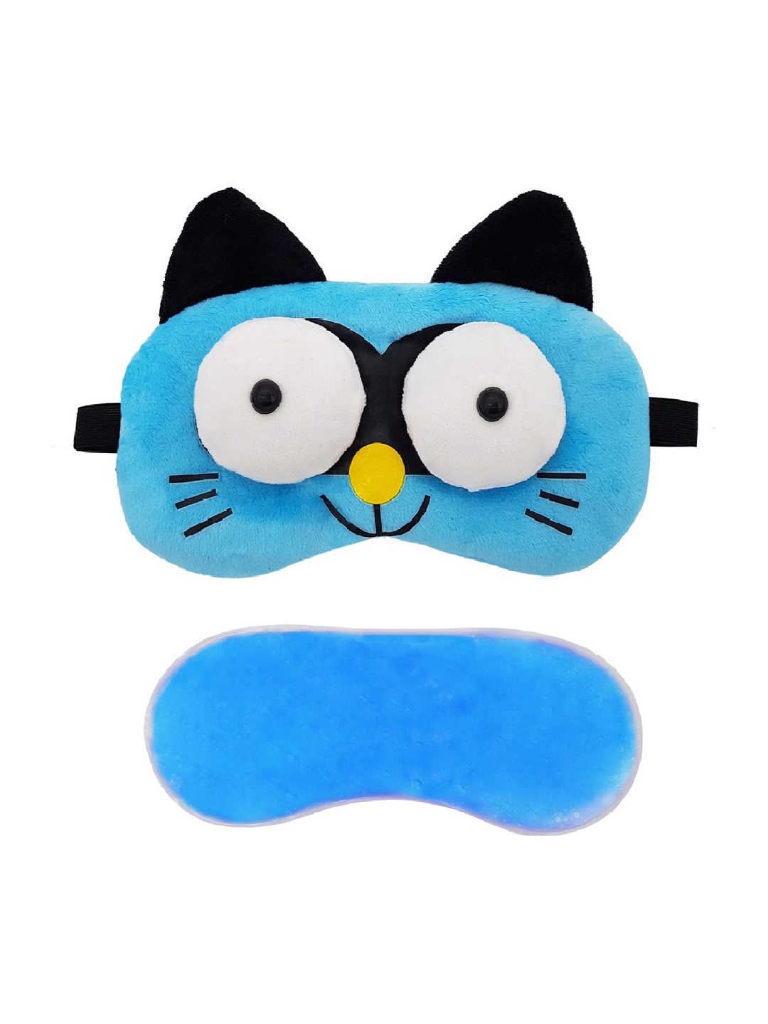 

JENNA 3D Cat Sleeping Eye Shade Mask With Gel, Blue