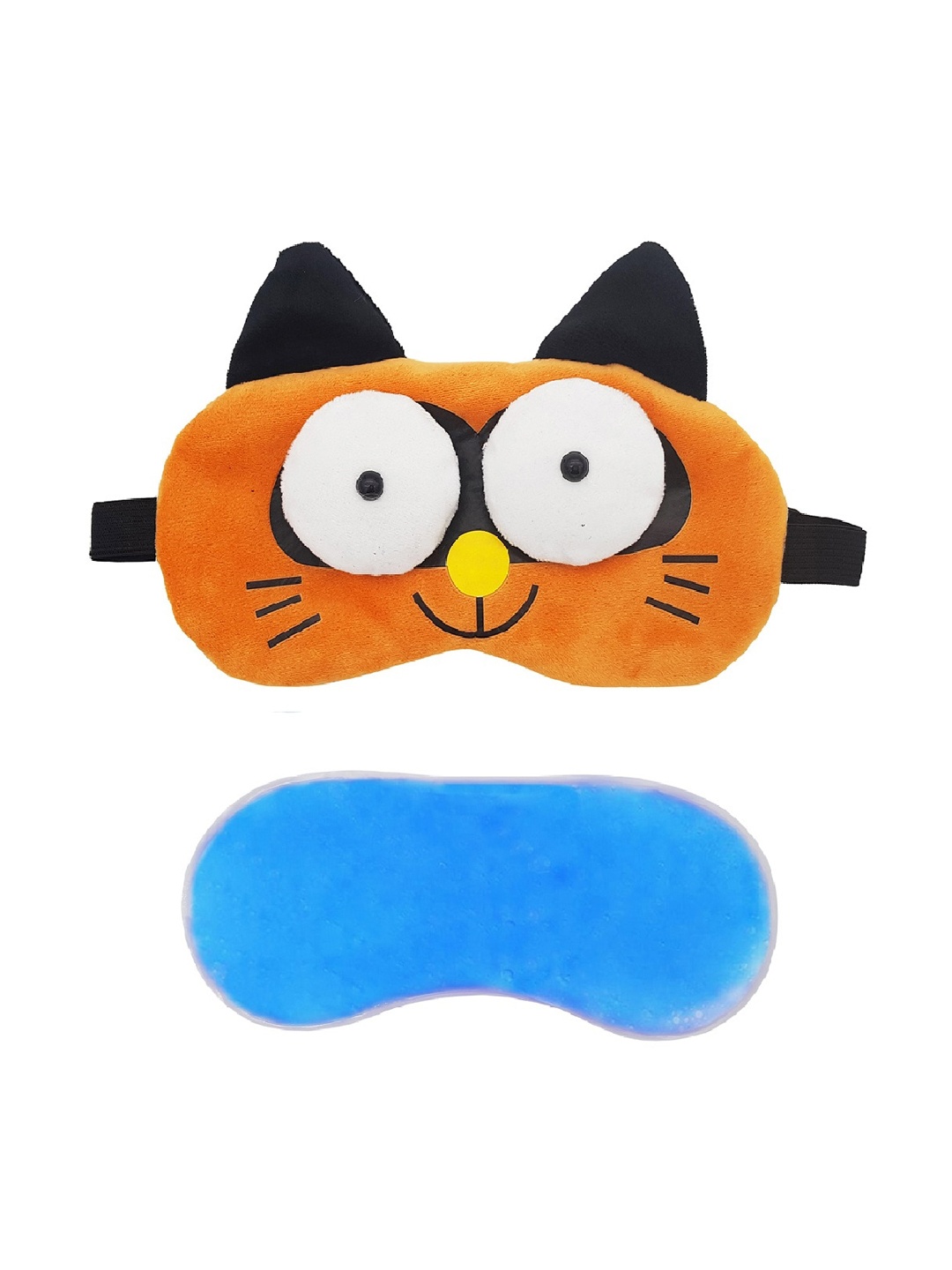 

Jenna 3D Cat Sleeping Eye Shade Mask With Gel, Brown
