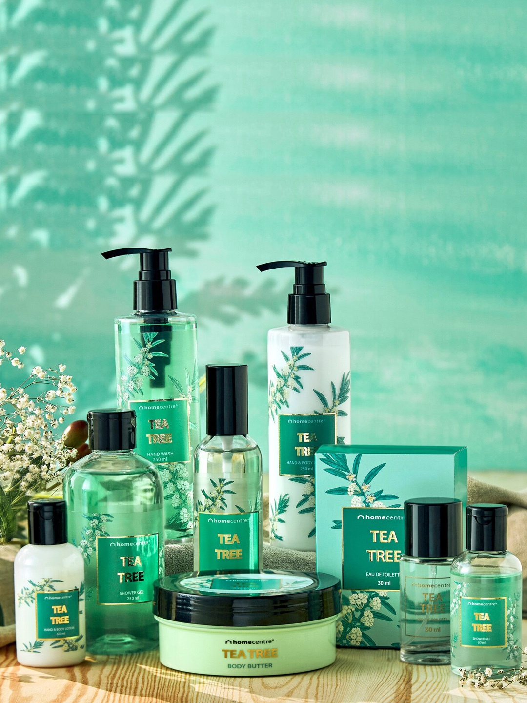 

Home Centre Elixir Tea Tree Eau De Toilette Perfume - 30ml, Green