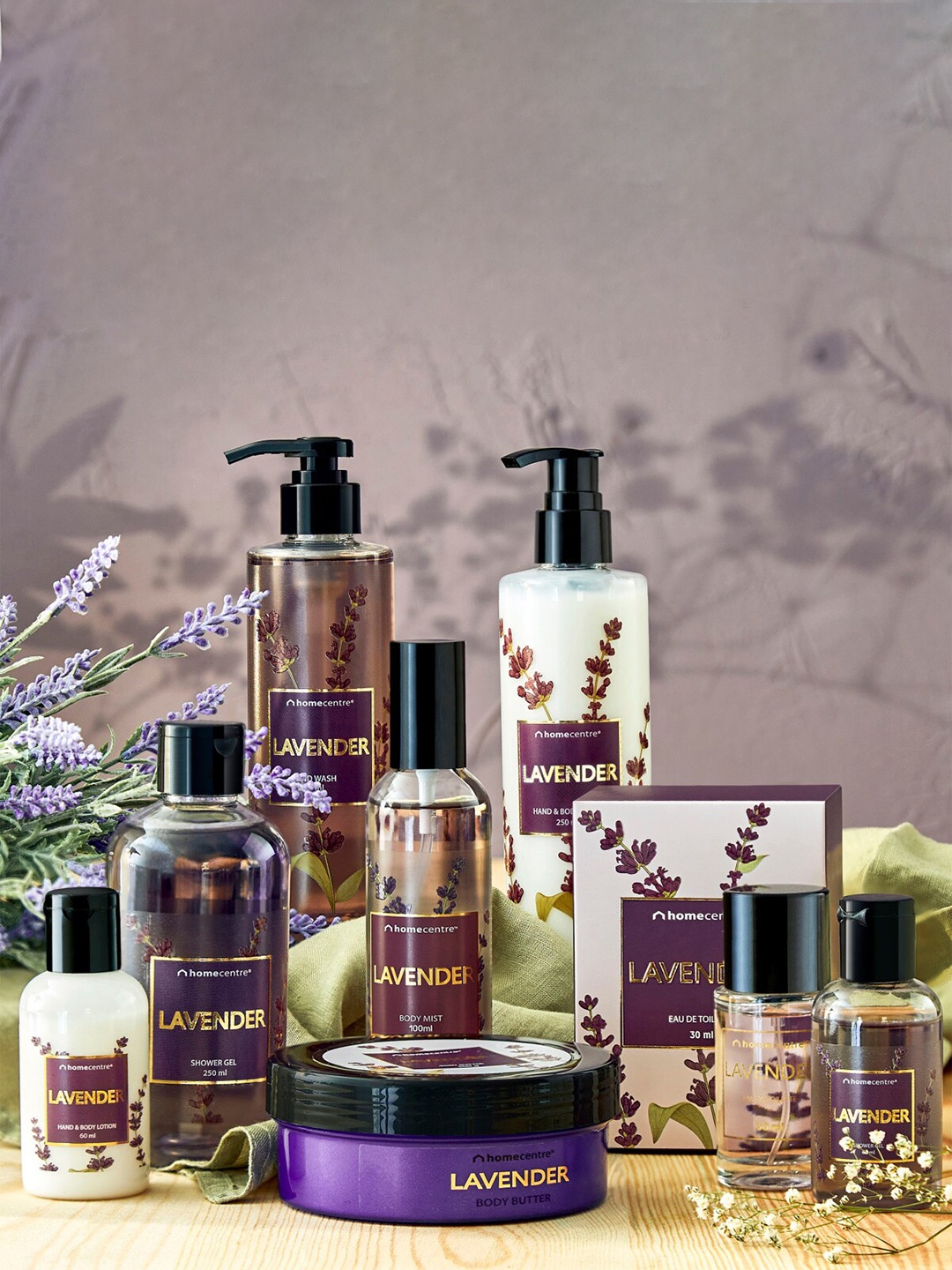 

Home Centre Elixir Lavender Hand and Body Lotion - 60ml, Purple