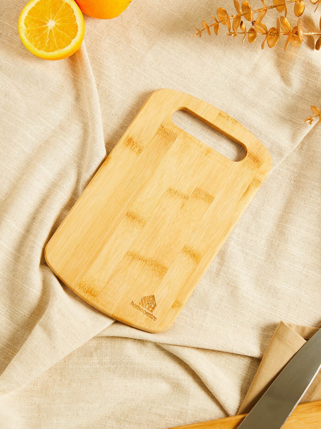 

Home Centre Spine Brown Rectangular Bamboo Chopping Board