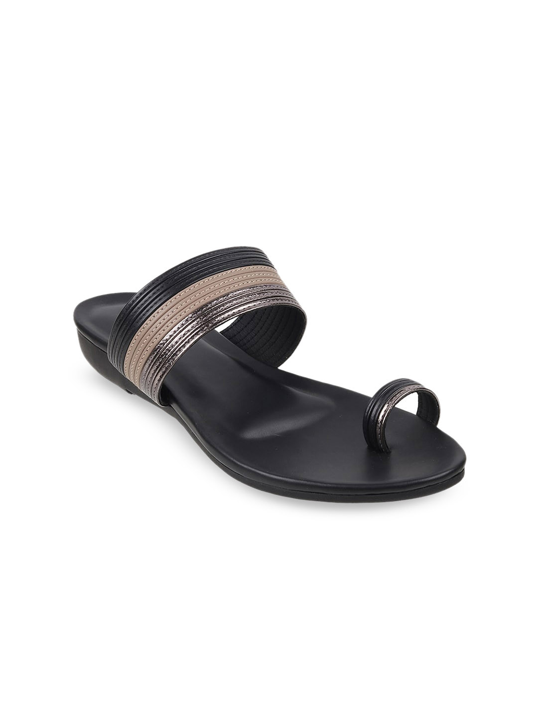 

Metro Women Open Back Comfort Heels, Black