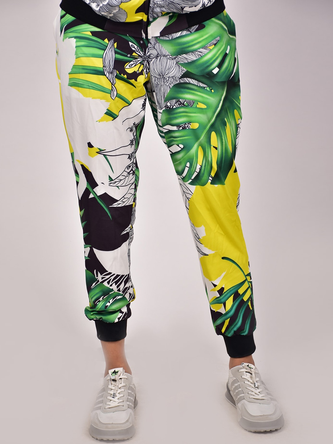 

Rajoria Instyle Women Digital Printed Joggers, White