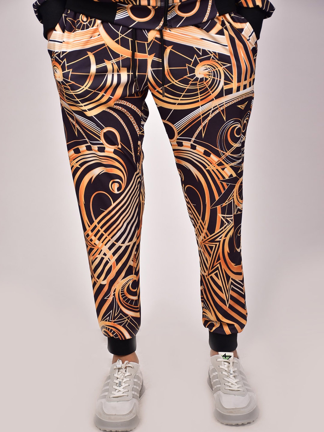 

Rajoria Instyle Women Digital Printed Joggers, Black