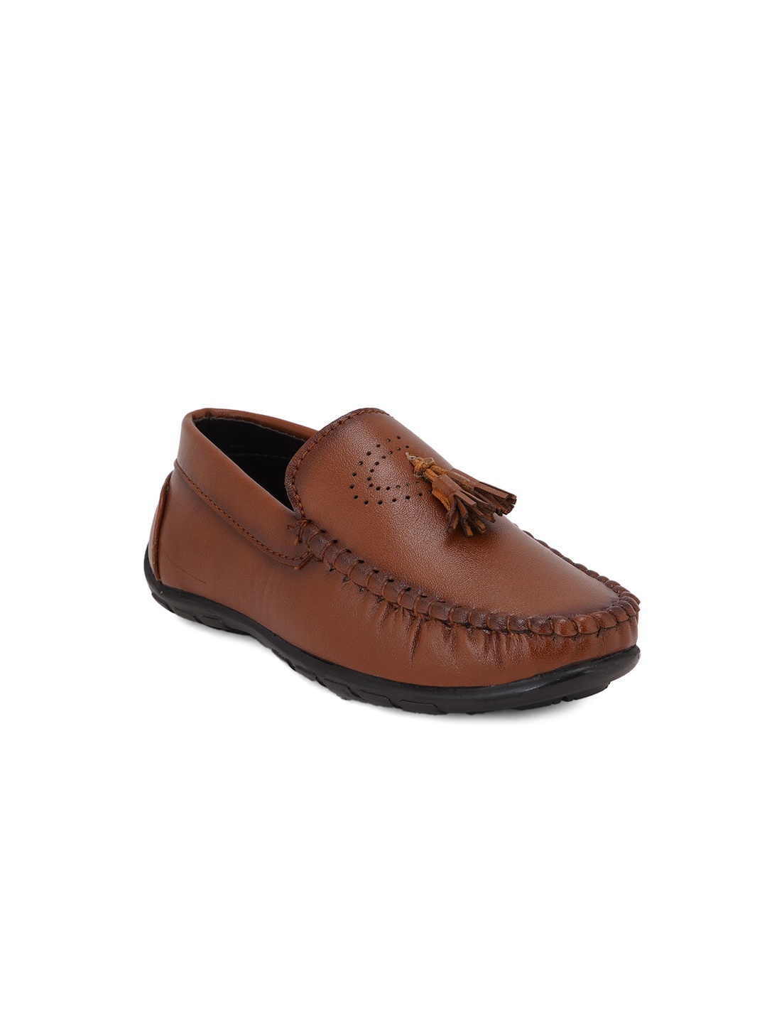 

Style Shoes Boys Leather Formal Loafers, Brown