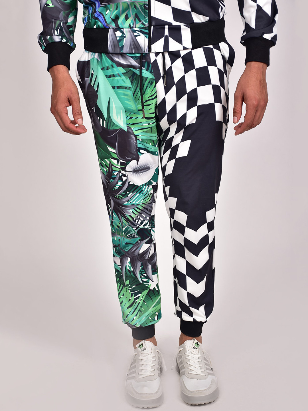 

Rajoria Instyle Men Digital Printed Joggers, Black