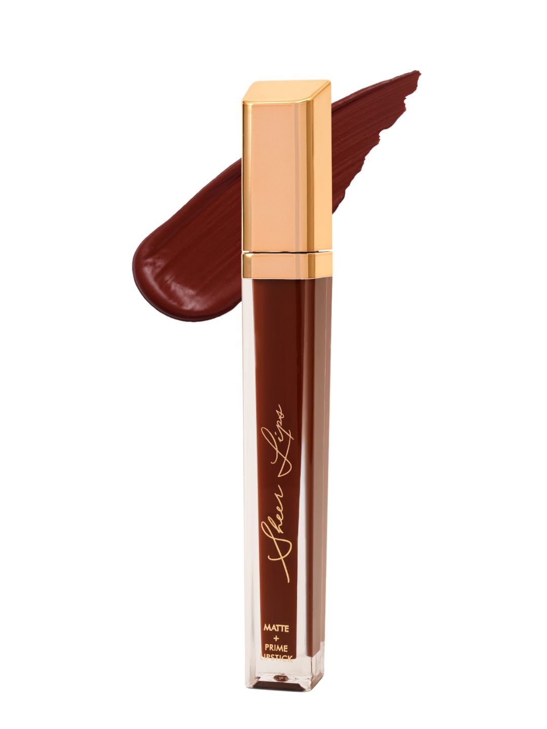 

GLAM21 Sheer Lips Long Lasting & Transfer Proof Liquid Lipstick - Choco 11, Brown