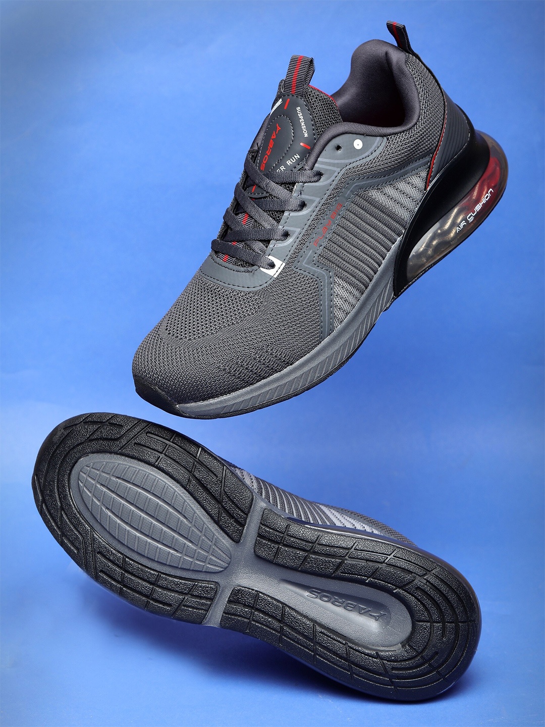

ABROS Men Thor Running Sports Shoes, Grey