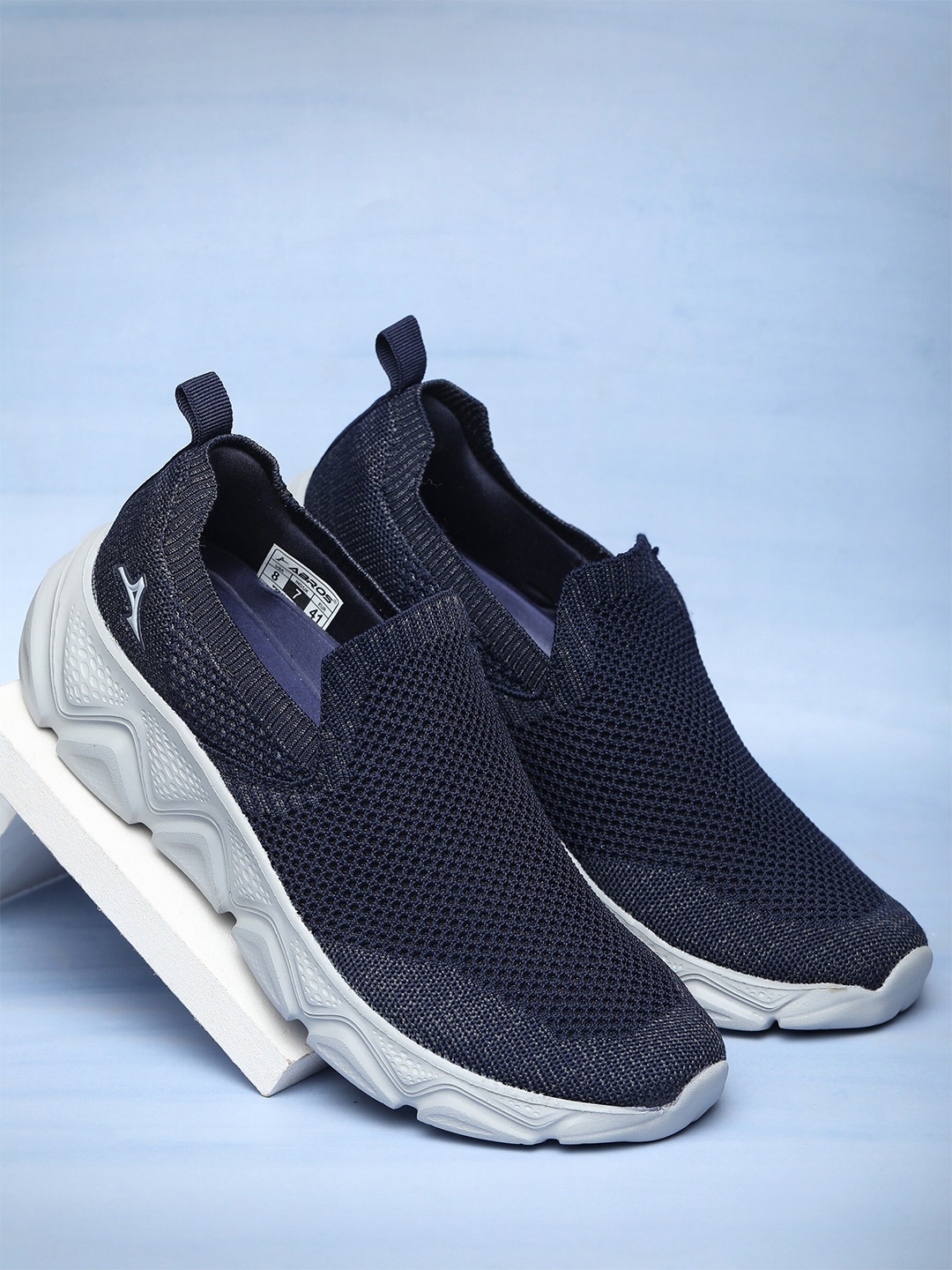 

ABROS Men Lexus Walking Sports Shoes, Navy blue