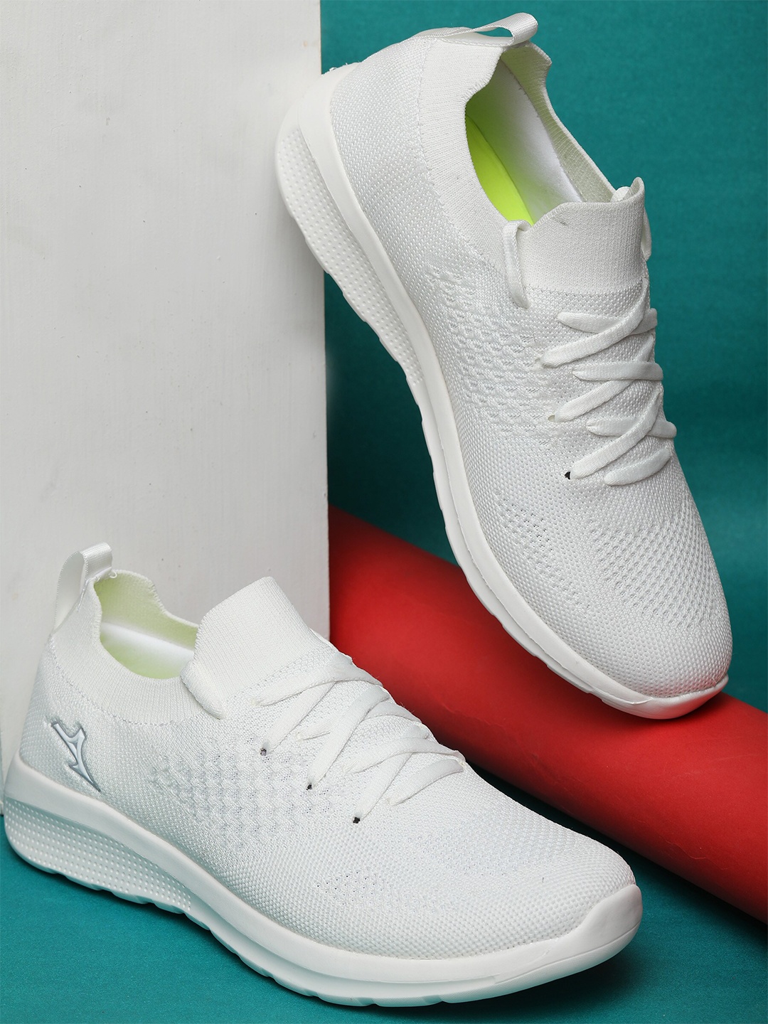 

ABROS Men Javier Running Sports Shoes, White