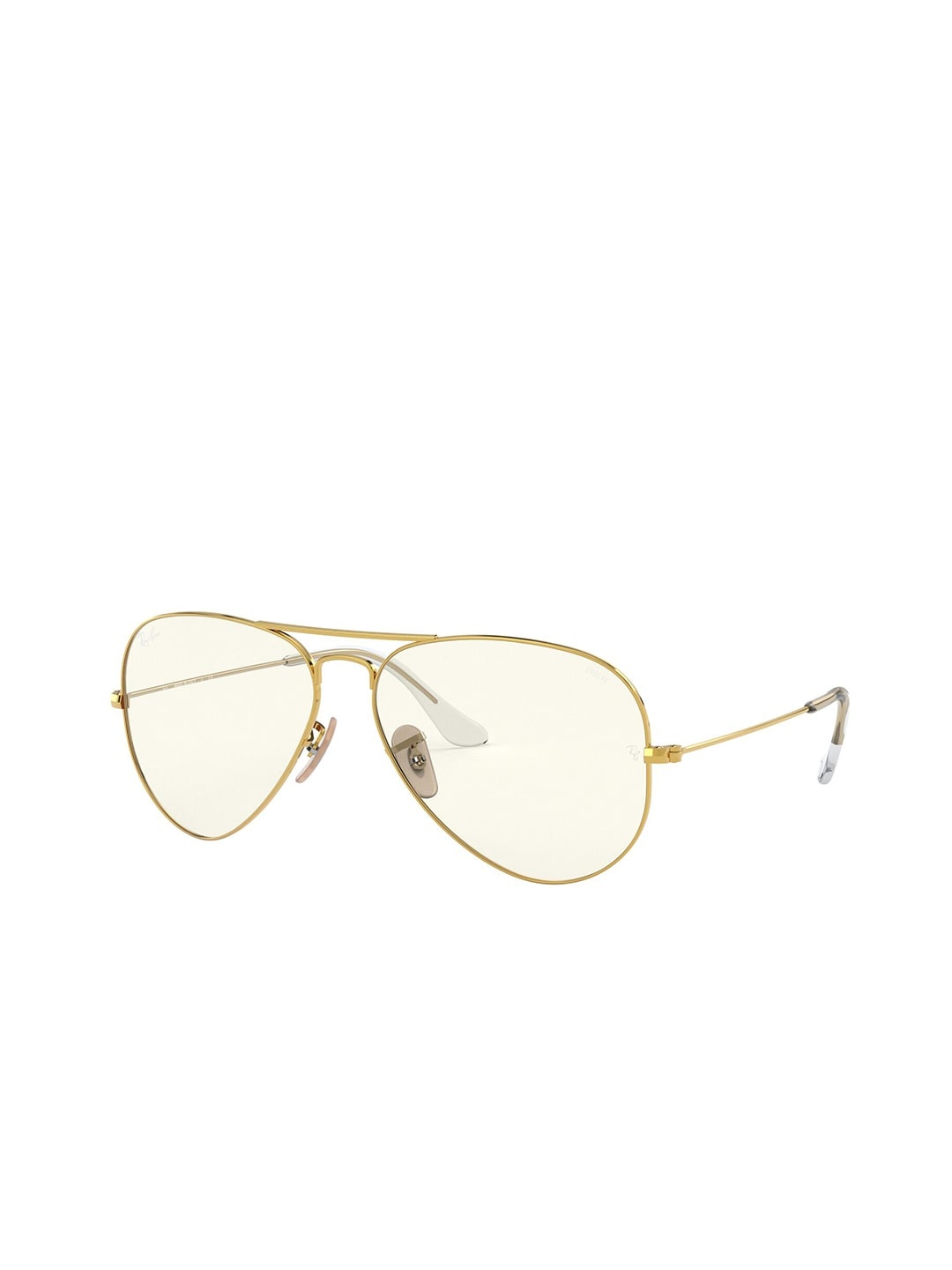 

Ray-Ban Unisex Photocromic Yellow Lens Pilot Sunglasses - 0RB3025001/5F62