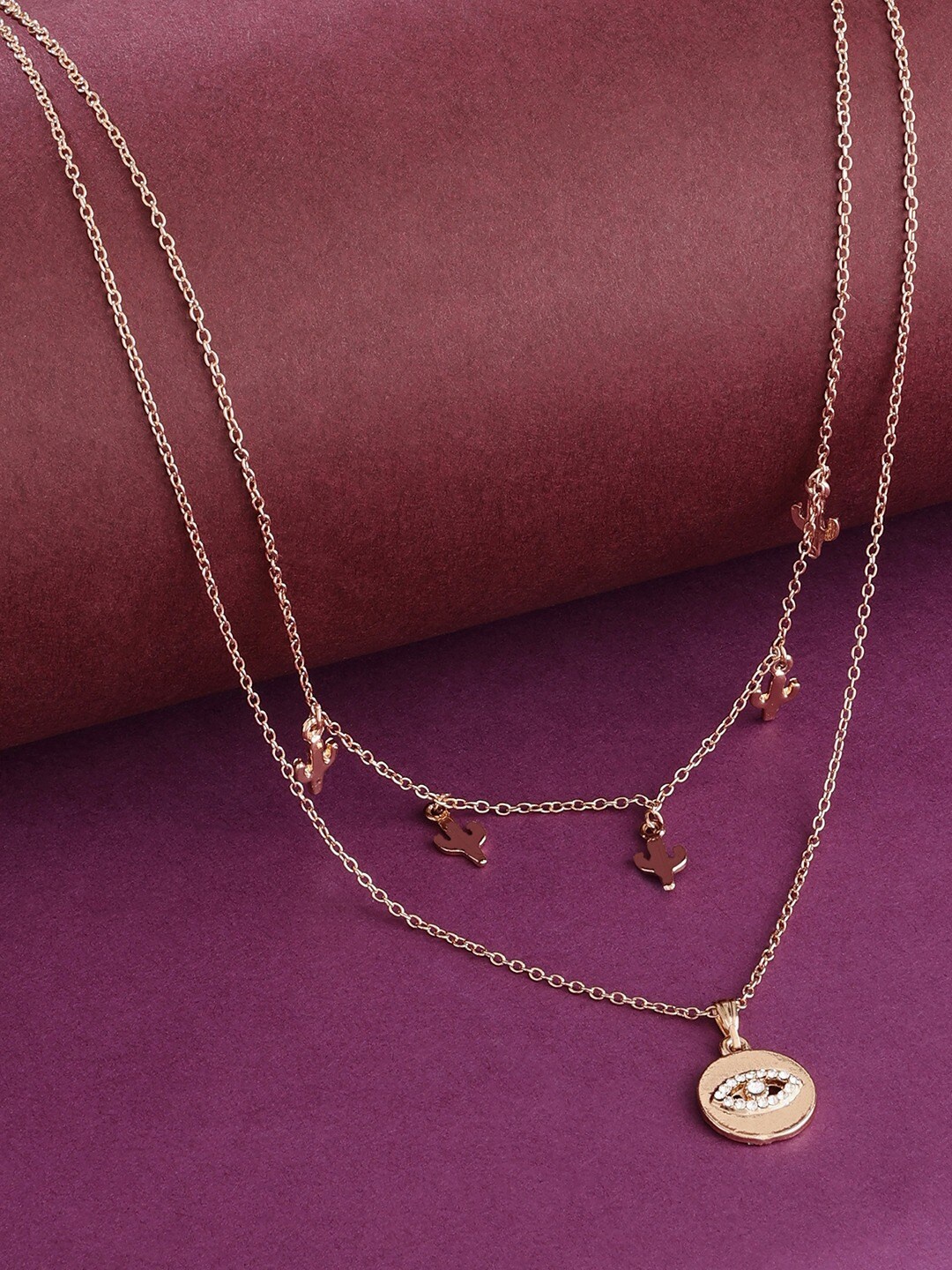 

AMI Gold-Plated Contemporary 2 Layered Chain