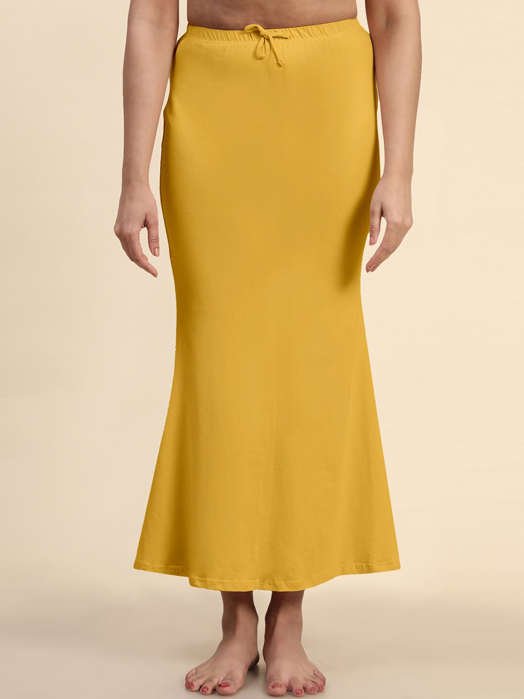 

Jaanvi Fish-Cut Saree Shapewear, Mustard