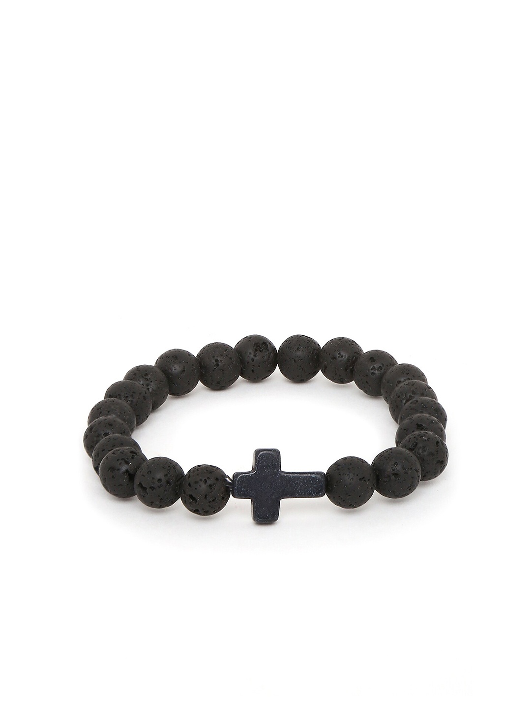 

OOMPH Men Wraparound Bracelet, Black