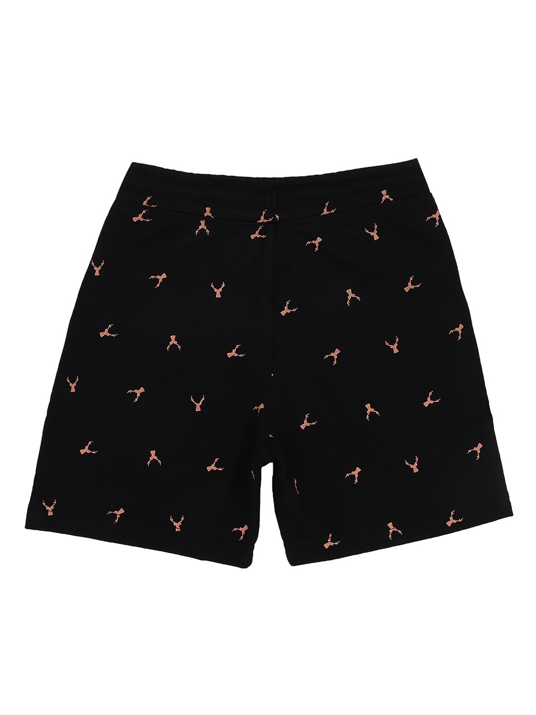 

PROTEENS Boys Antiviral & Antibacterial Cotton Graphic Printed Shorts, Black