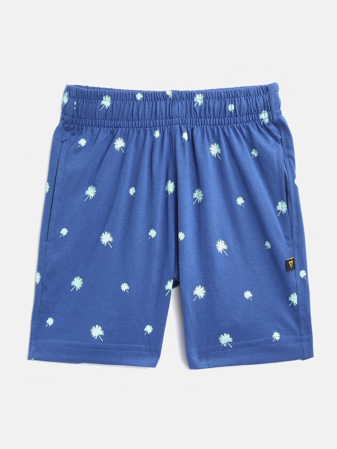 

PROTEENS Girls Printed Pure Cotton Lounge Shorts, Blue