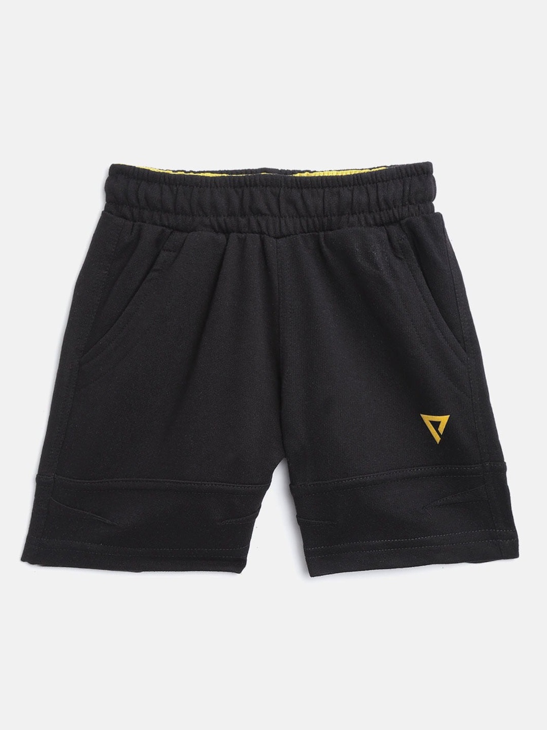 

PROTEENS Boys Cotton Sports Shorts, Black