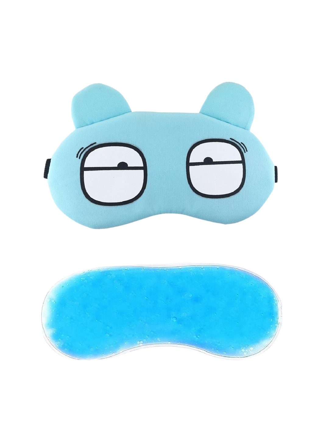 

JENNA Cute Sleeping Eye Shade Mask With Ice Gel, Blue